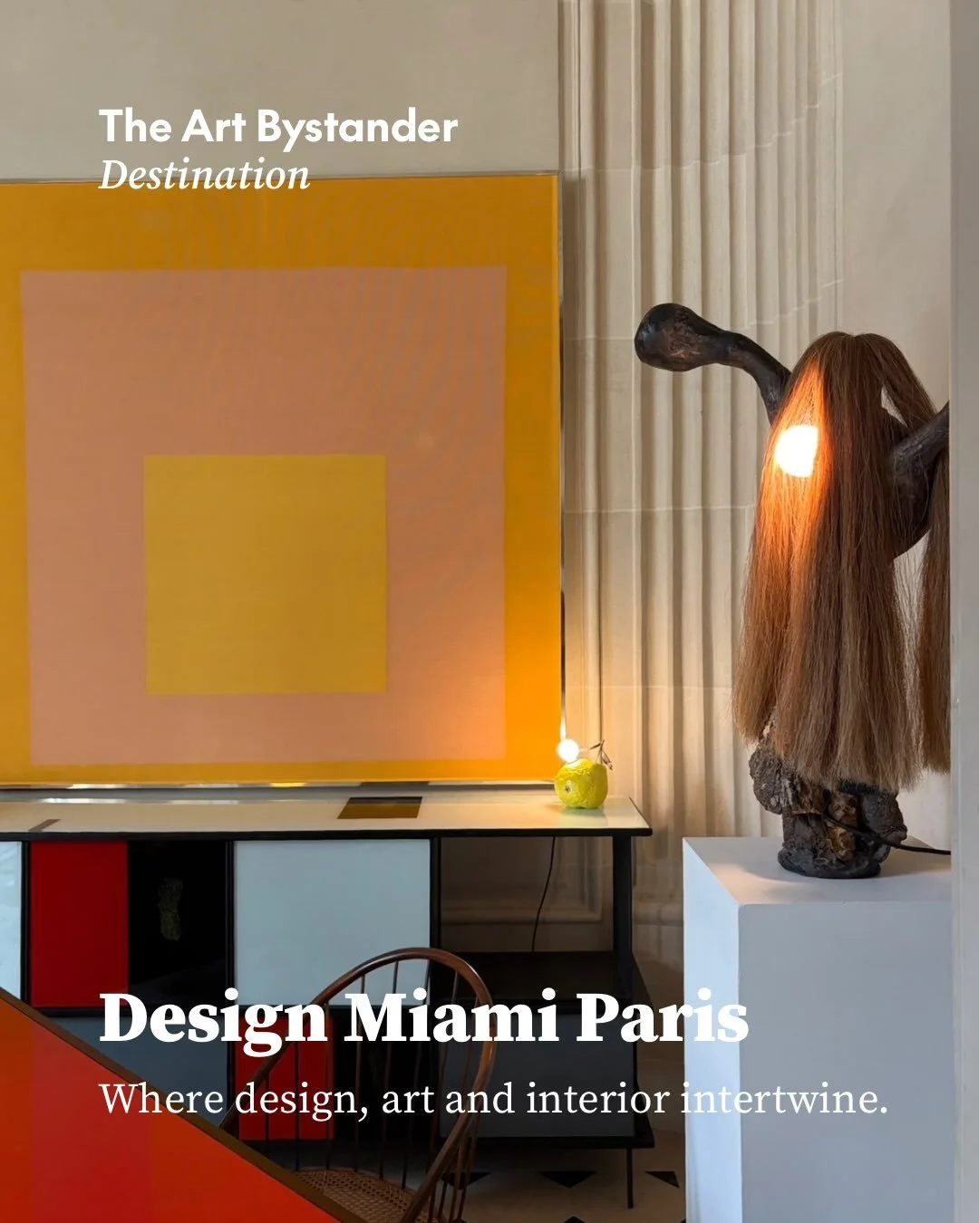 Design Miami Paris 2026. I like a fair that makes you think about how you want to live.

For its fourth Paris edition, the fair returns to the H&ocirc;tel de Maisons, an eighteenth-century mansion whose rooms, courtyard and gardens give the presentat