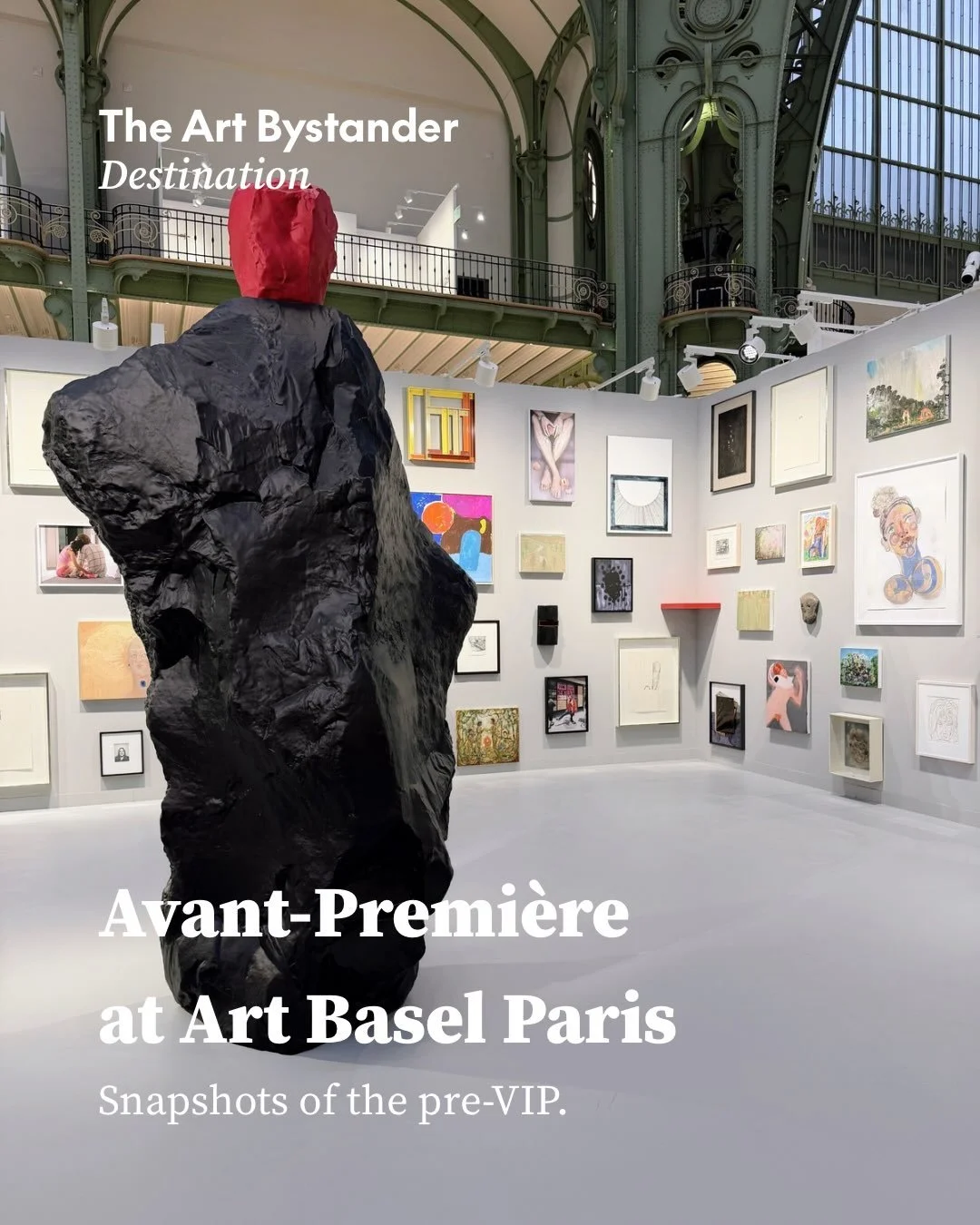 Snapshots from the avant-premi&egrave;re of @artbasel Paris, through 20 works exploring the body.

I loved this edition. Great works, great energy, and so many people I was happy to see. For me, it felt stronger than previous years. That is a persona