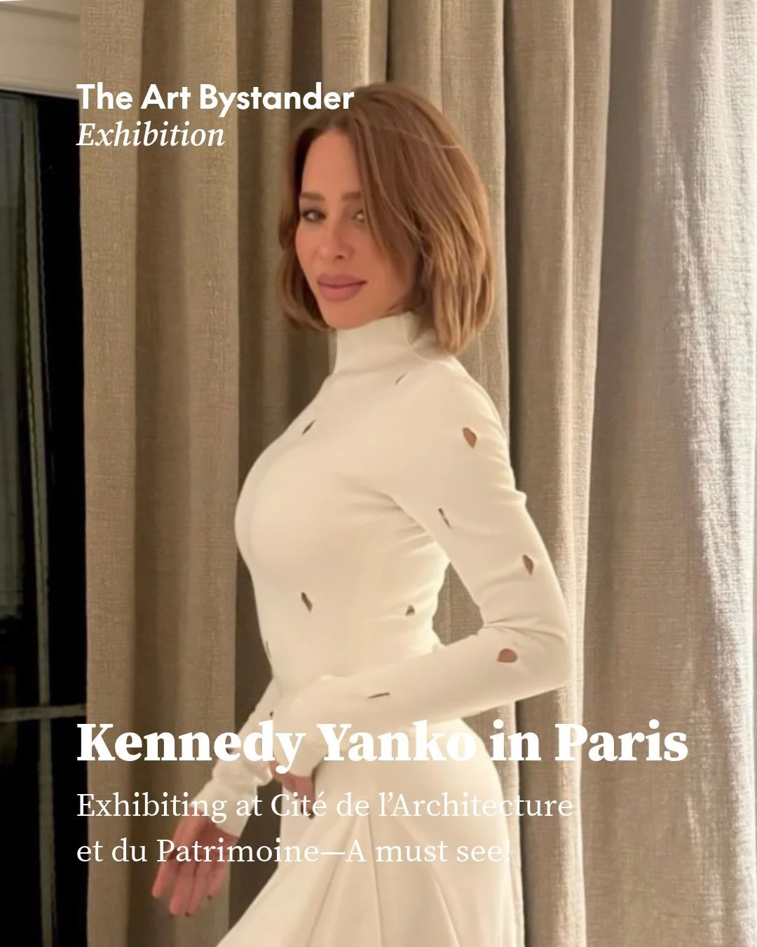 Kennedy Yanko @kennedyyanko at the Cit&eacute; de l&rsquo;architecture et du patrimoine in Paris. A beautiful museum, and a particularly compelling setting for her work.

For &ldquo;Ce qui nous rassemble&rdquo; (What Brings Us Together), Yanko&rsquo;