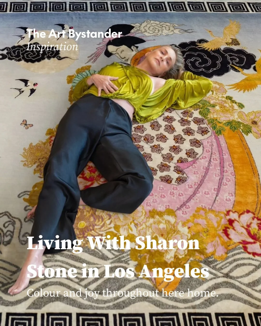 When Sharon Stone joined me on my podcast in 2024, she told me she had used part of her Basic Instinct fee to buy a Basquiat. I love that this was one of her priorities.

@sharonstone began painting as a child, encouraged by her aunt, and later studi