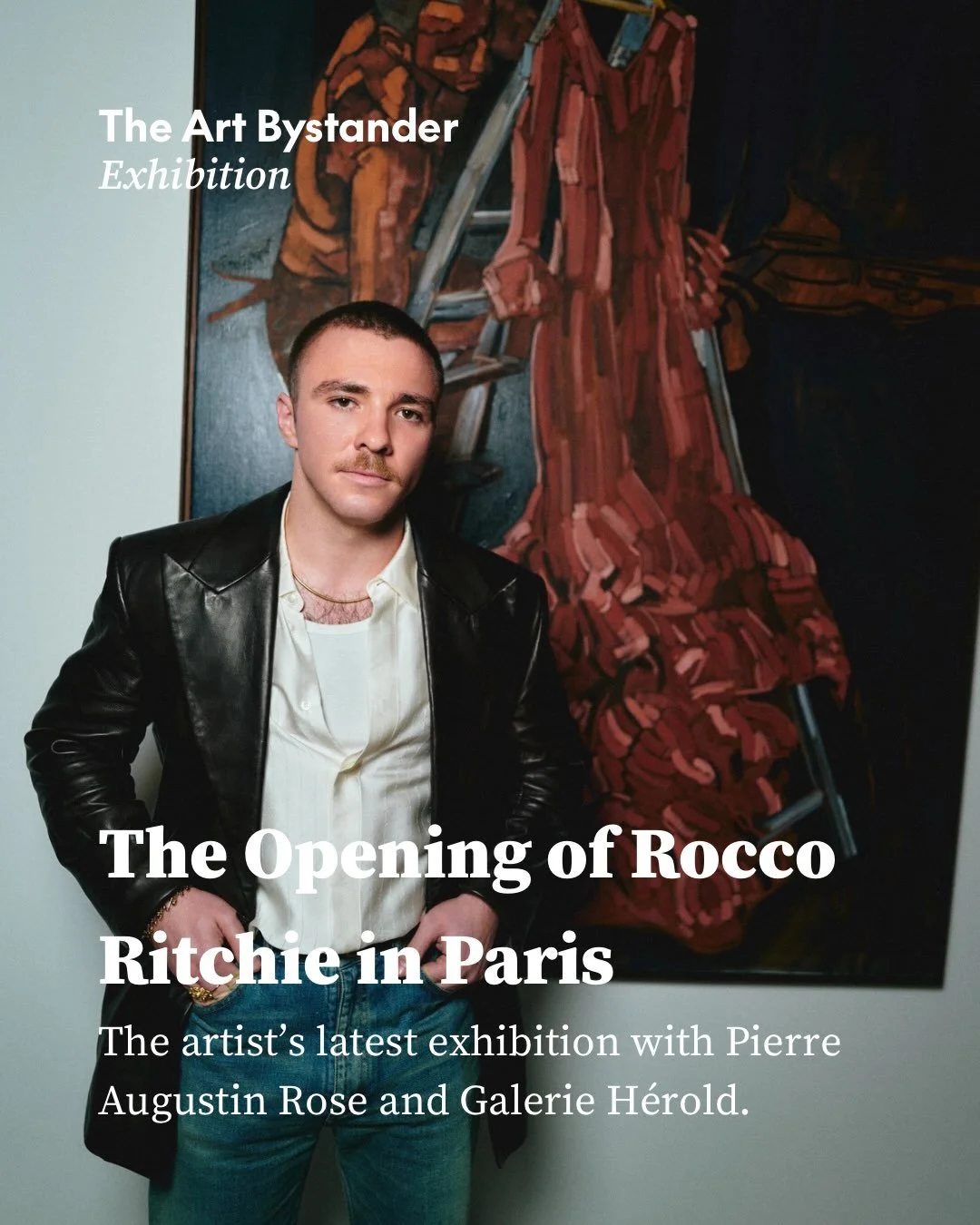 Congratulations dear Rocco, Iove your work! Rocco Ritchie&rsquo;s &ldquo;Back on the Brush&rdquo; opened at Pierre Augustin Rose during Art Basel Paris, with Madonna joining her son to celebrate his latest exhibition.

Presented at Galerie H&eacute;r
