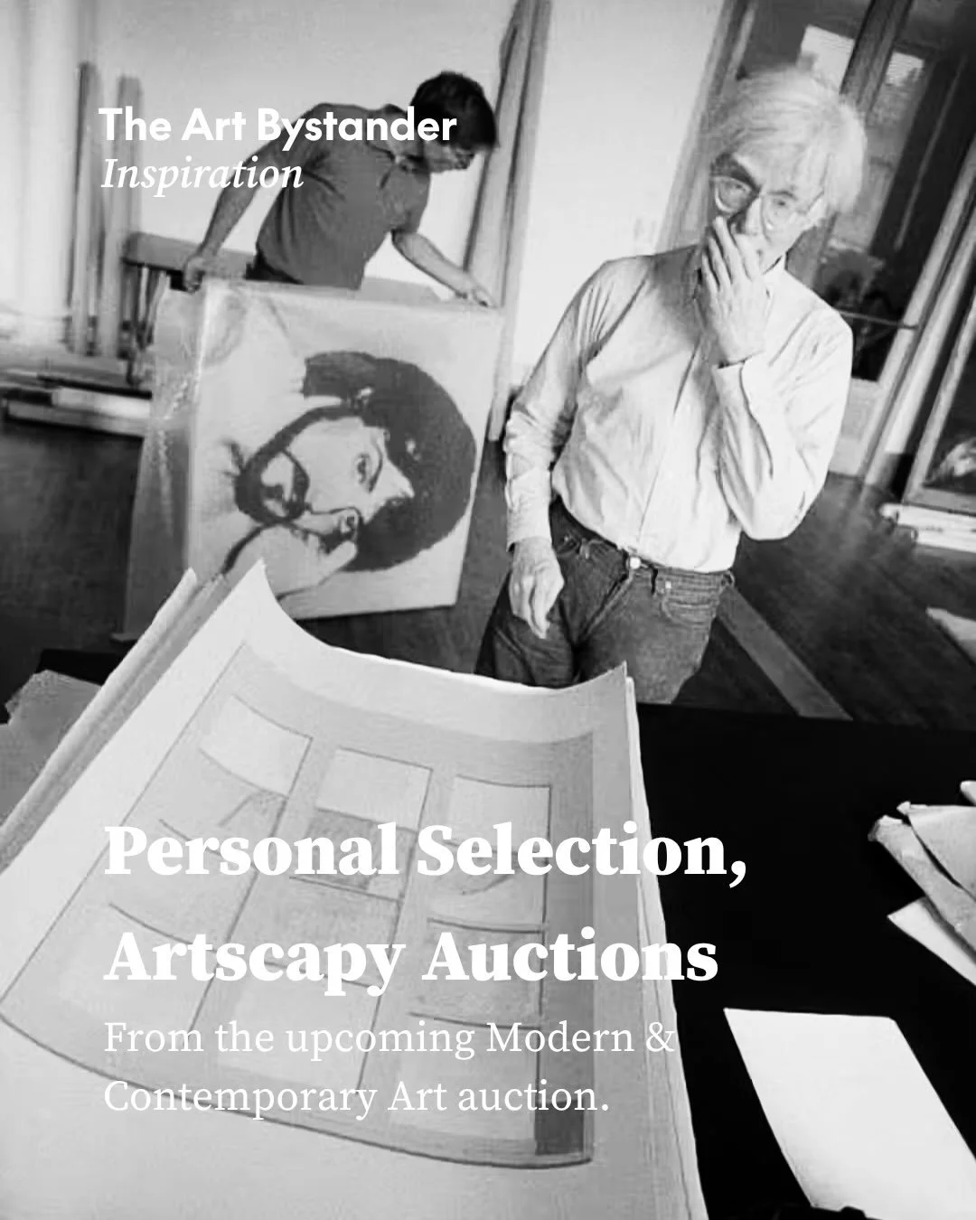 For Artscapy&rsquo;s inaugural Modern &amp; Contemporary Art auction, I was asked by my friends there to select works that hold my attention: for the force of an image, a moment in an artist&rsquo;s life, or the history an object carries.

Alexander 