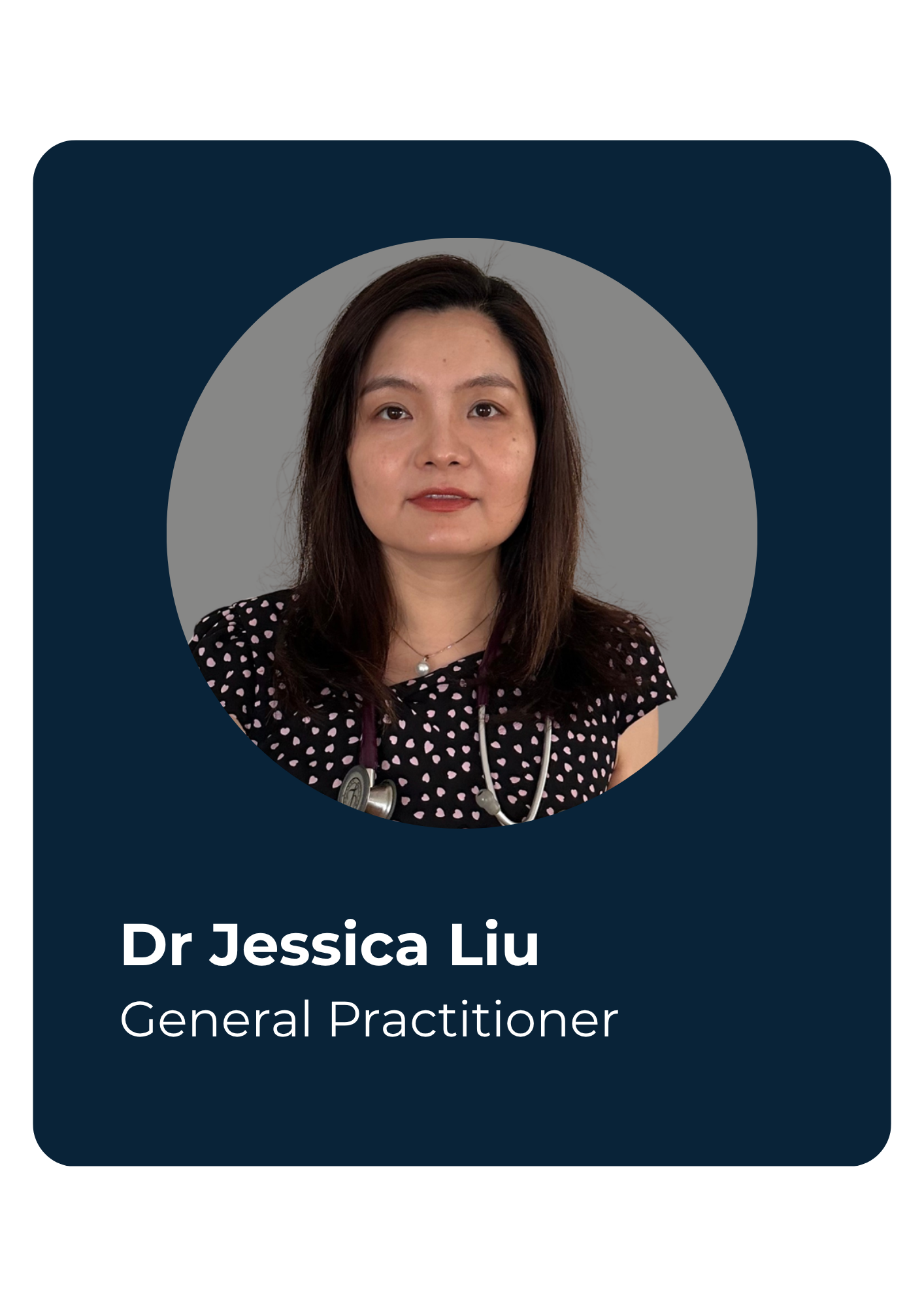 Dr Jessica Liu General Practitioner