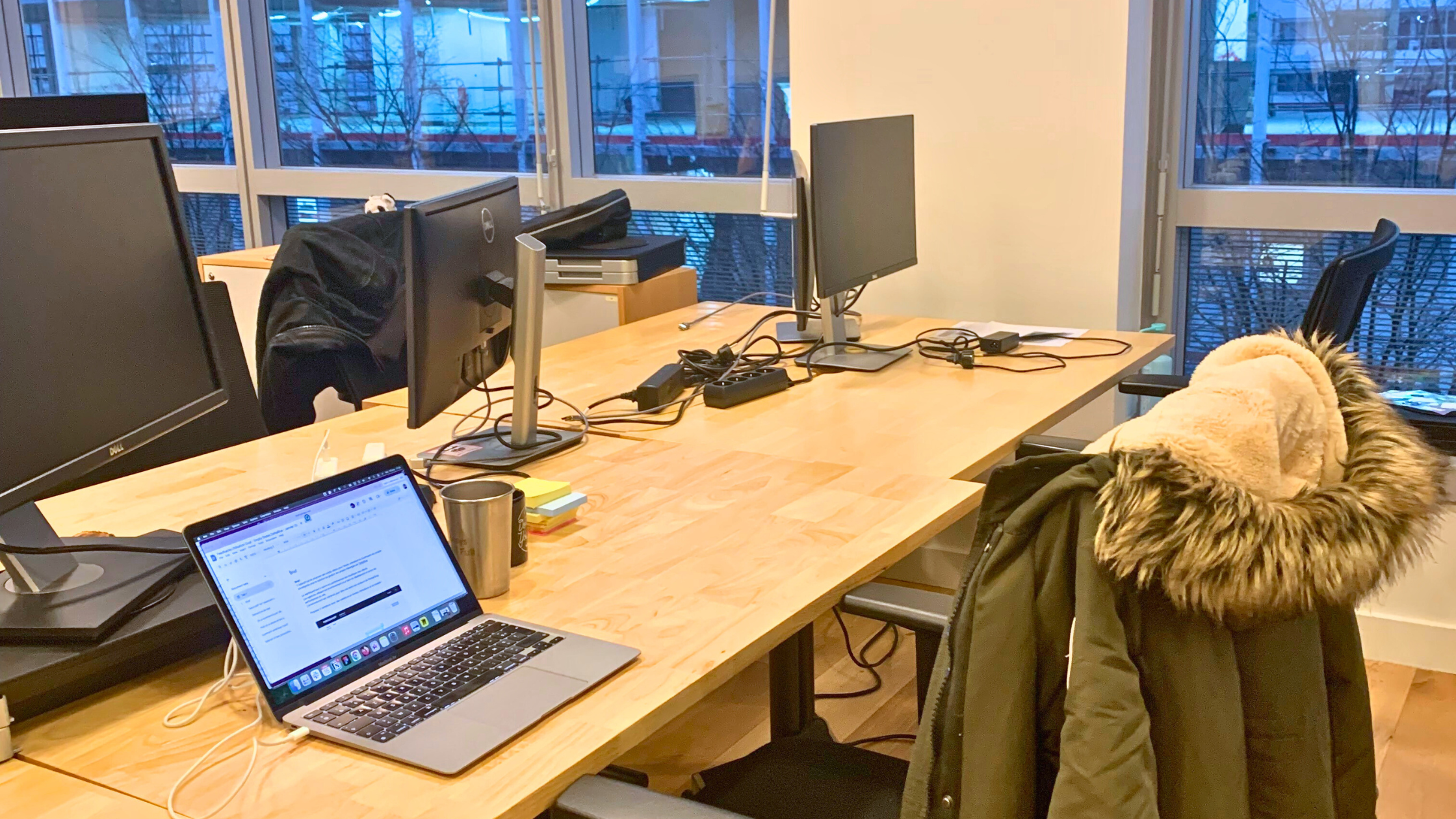 Le bureau de Cécile Poulélaouen