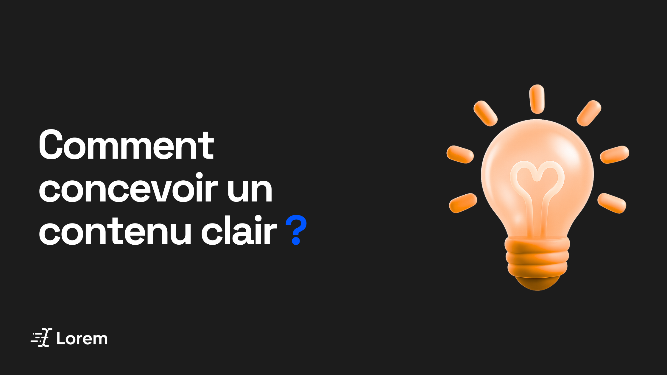 T'as compris l'truc&nbsp;?