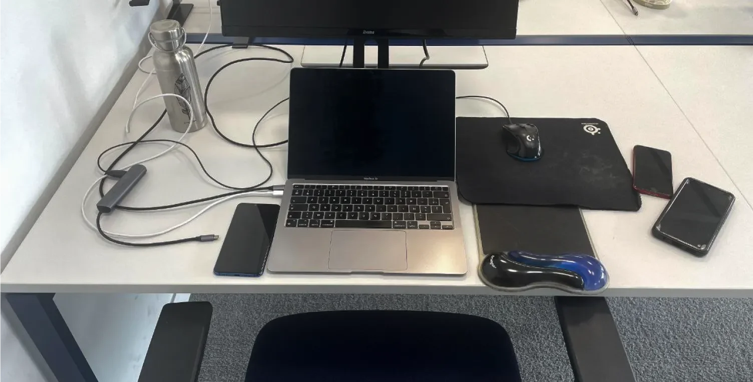 Le vrai bureau de Thomas Bouchet