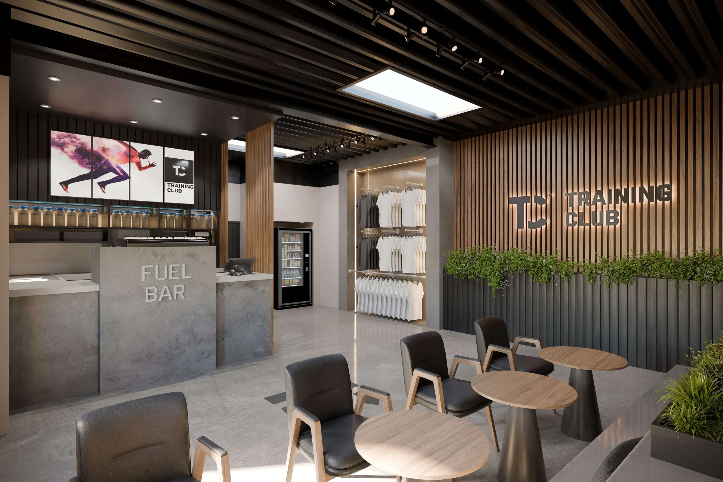 Sibylle Clerey Interiors Newcastle Commercial Mens Training Club Washington3.webp