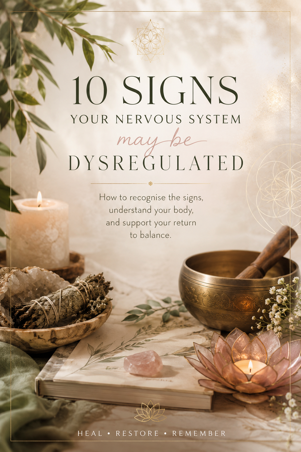 10 Signs Your Nervous System May Be Dysregulated