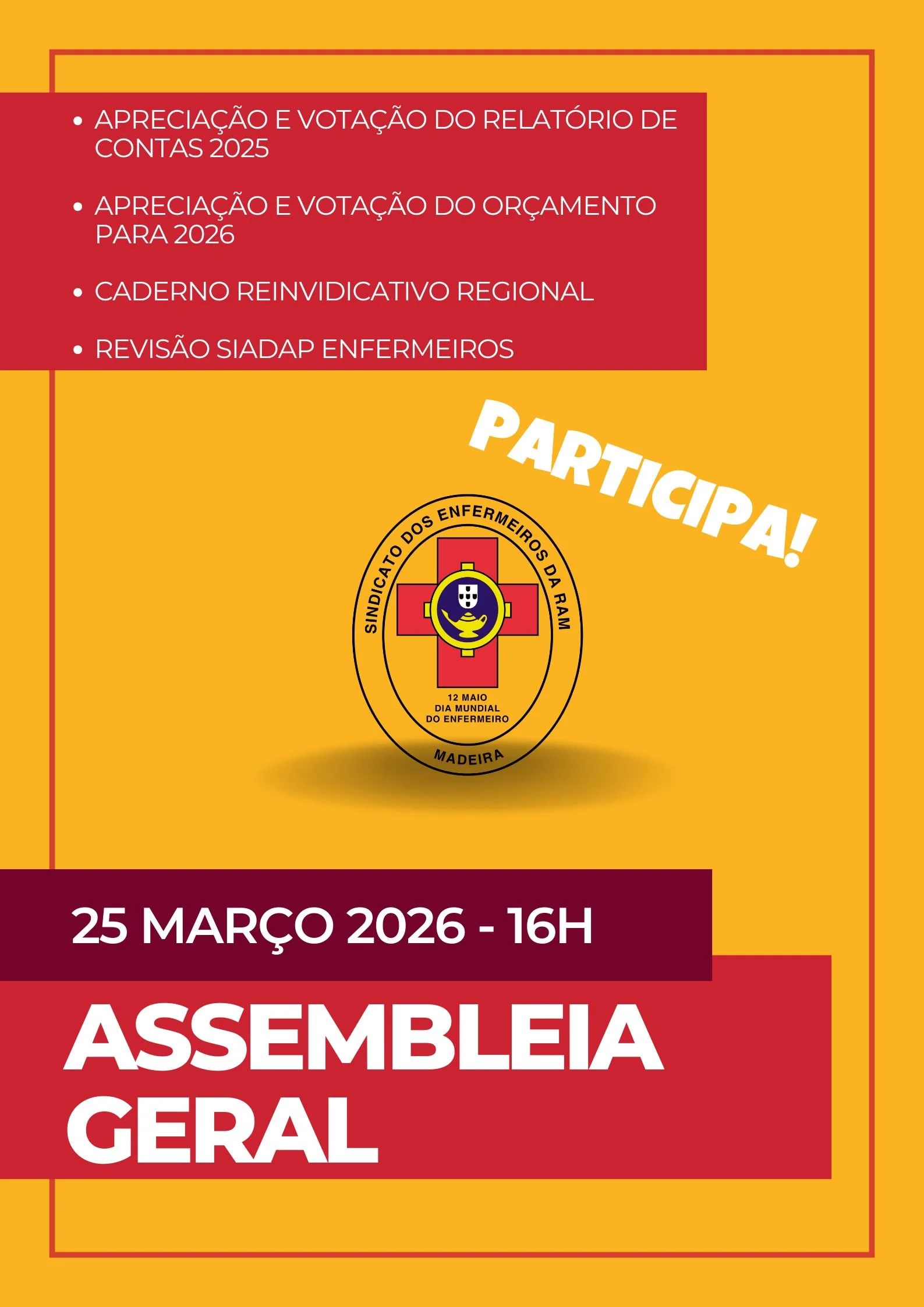 Assembleia Geral - 25 março 2026 -