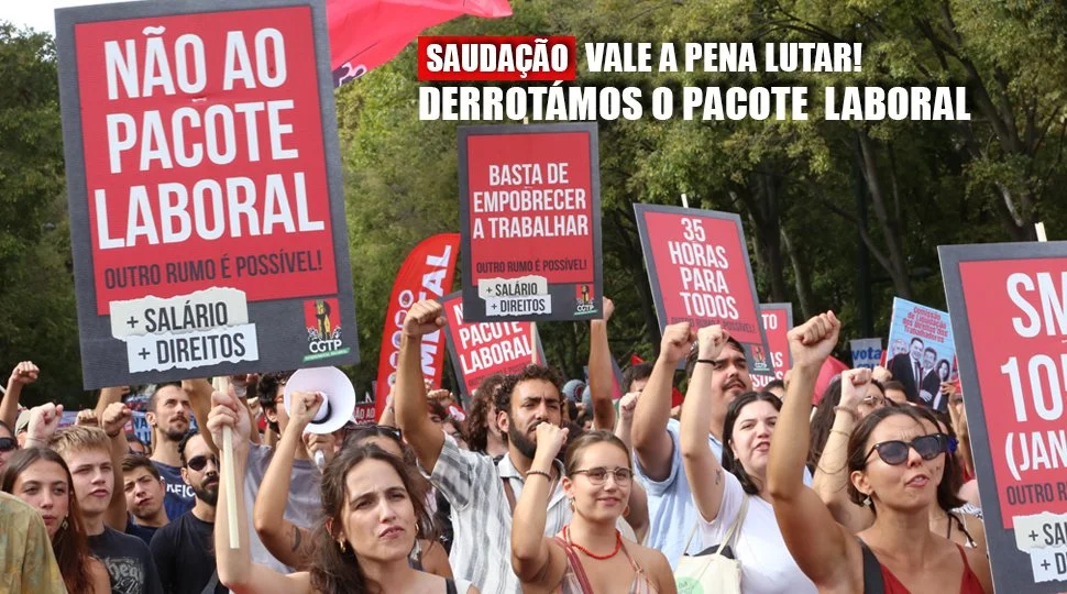 Os Trabalhadores Derrotaram o Pacote Laboral!