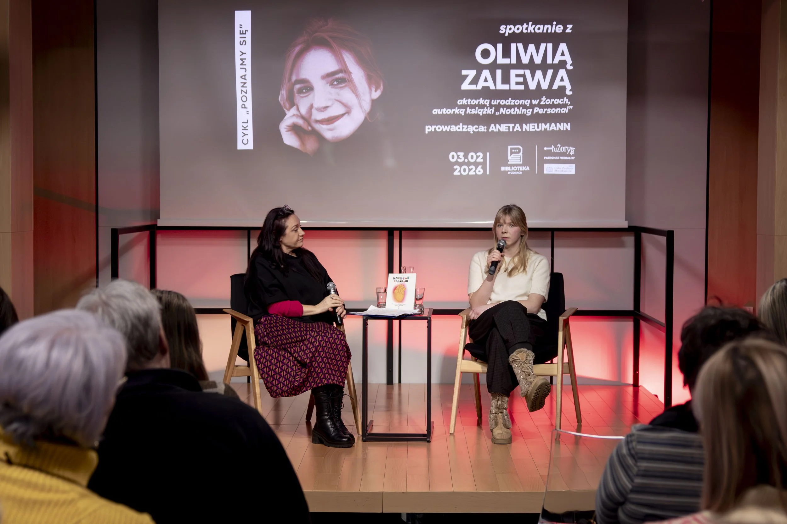 Oliwia Zalewa spotkanie autorskie "Nothing Personal"