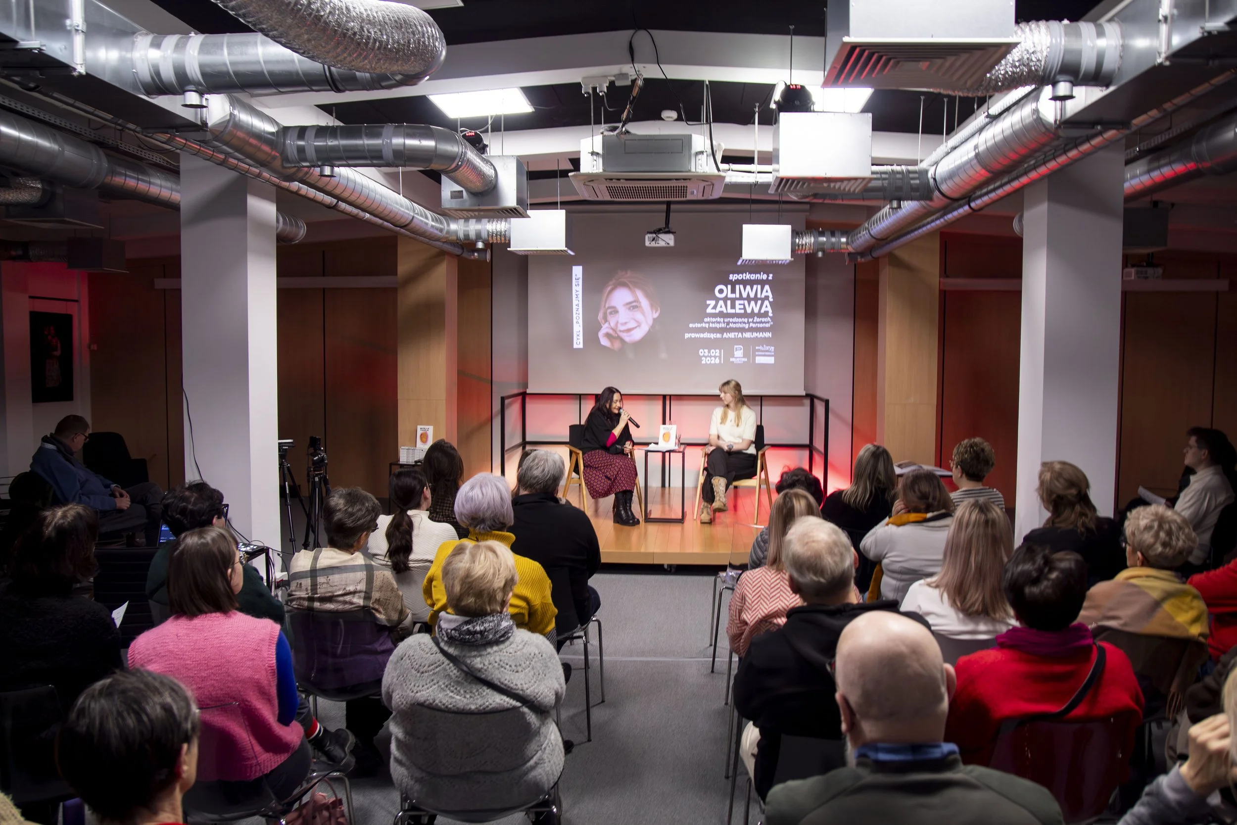 Oliwia Zalewa spotkanie autorskie "Nothing Personal"