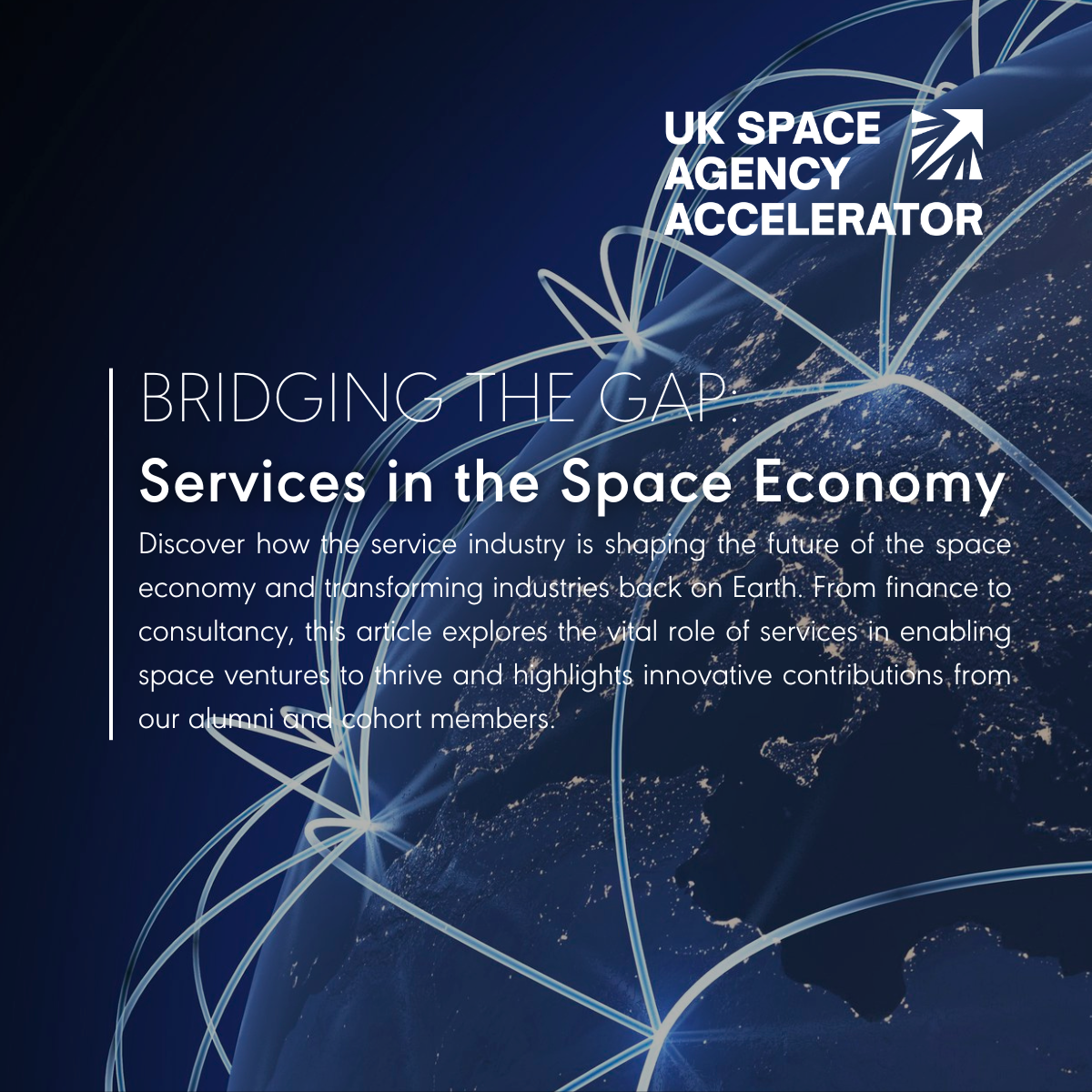 Bridging the Gap: Services in the Space Economy