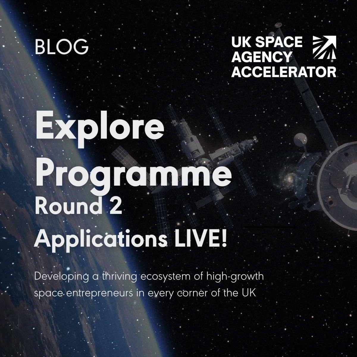 Explore Programme Round 2 - Applications LIVE!