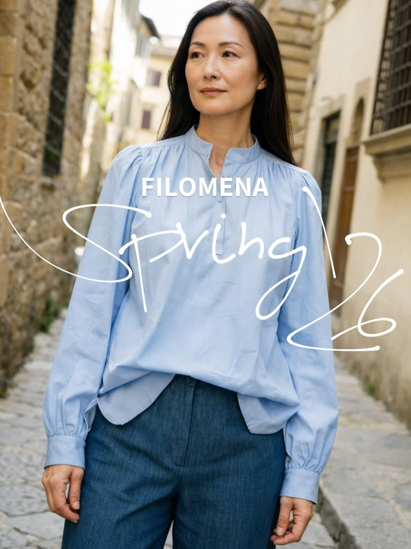 Filomena Firenze Womenswear Collection. 
  SPRING 2026
For an appointment visit FilomenaFirenze.com or send us a message here on Instagram.
