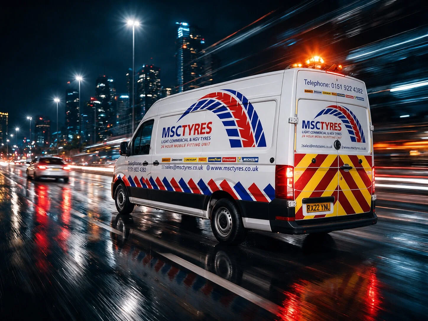 MSC Tyres Mobile Truck Tyres