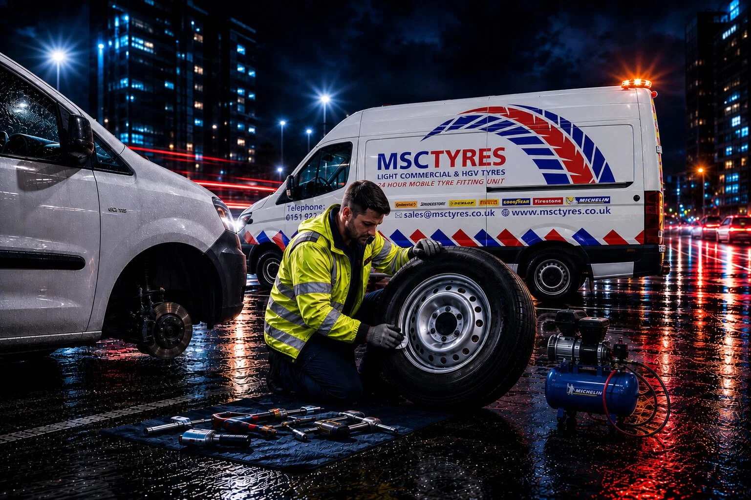 MSC Tyres Mobile Puncture Repair