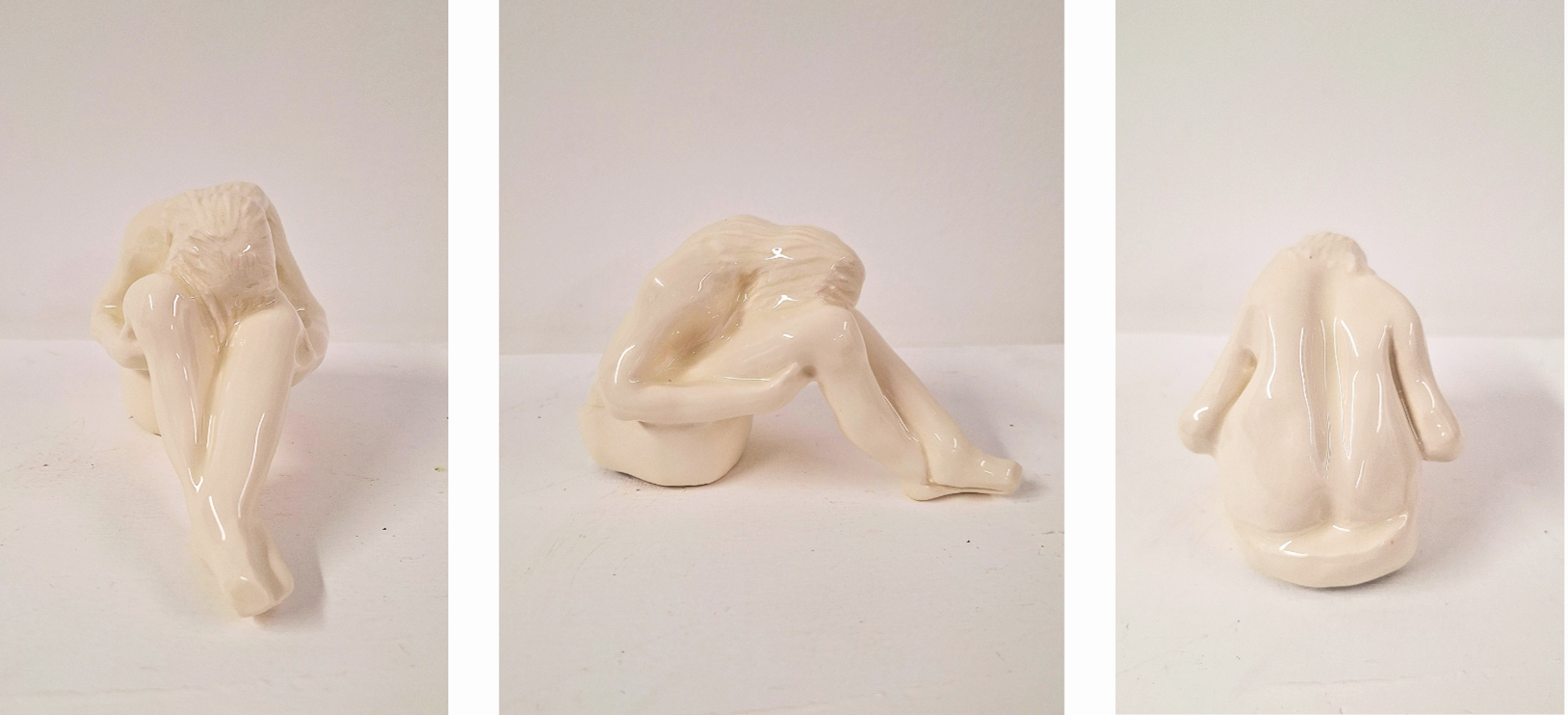 'Hopeless' Ceramic sculpture 2023