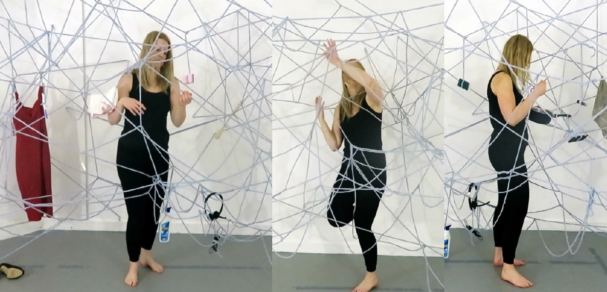 Performance art in web