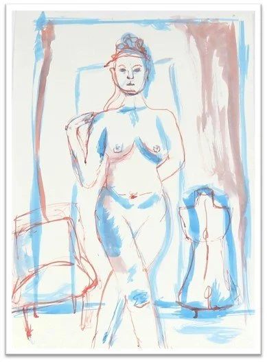 nude ink drawing 2021