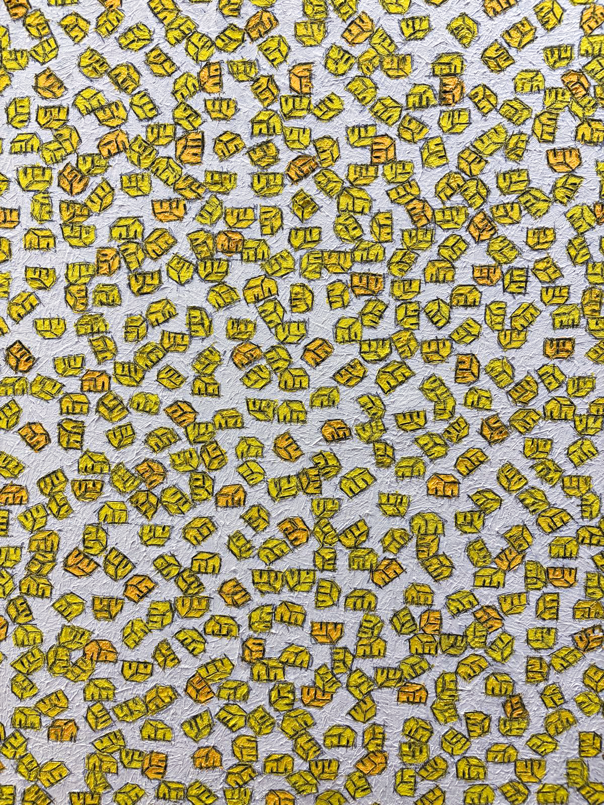 Quadro, esposizione allo Studio Legale Santachiara & Partner in collaborazione con Bonioni Arte, Reggio Emilia.