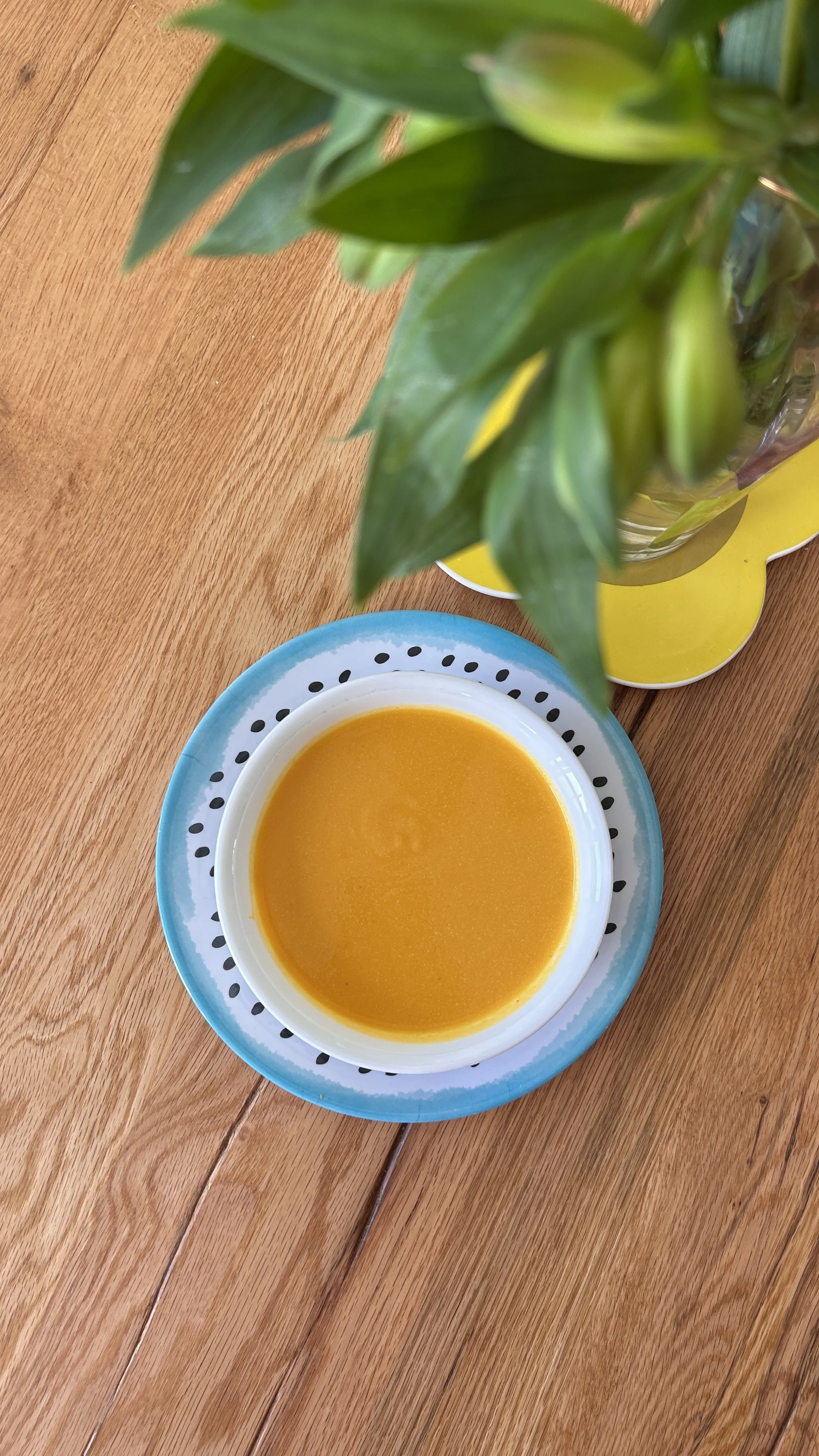 Carrot and Cashew soup 