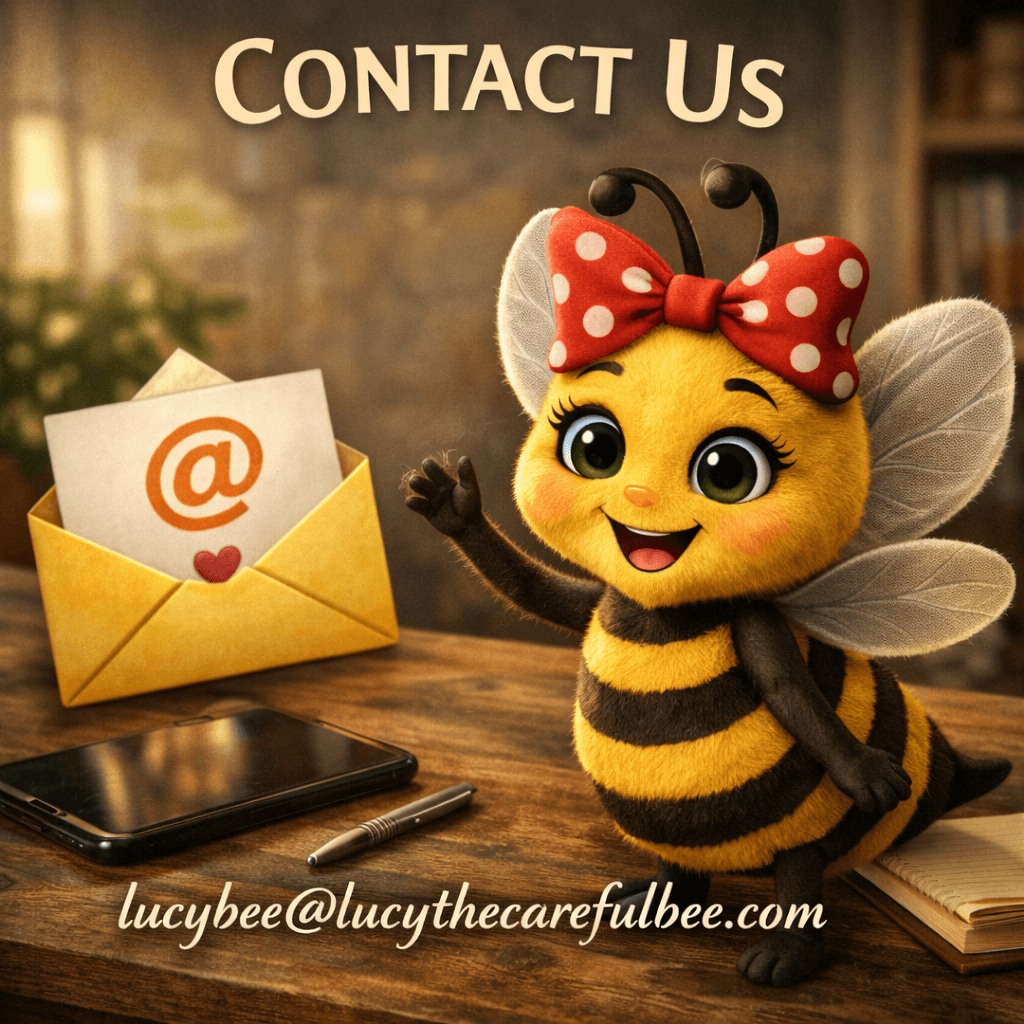 Lucy the Careful Bee contact us