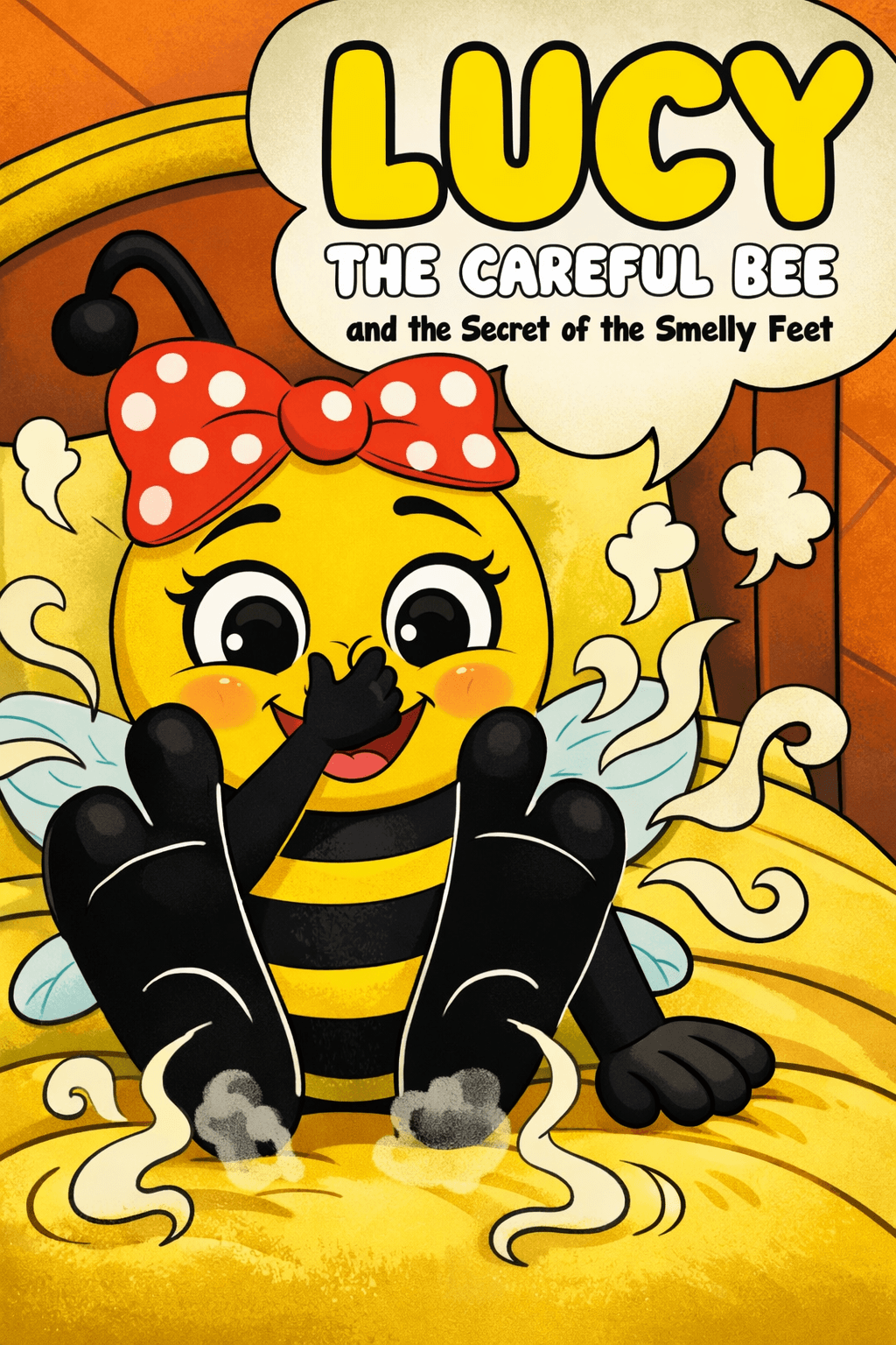 Kids Picture Book Lucy the Careful Bee and the Secret of the Smelly Feet The Honest-to-goodness truth a story that shows exactly why bees have such smelly feet