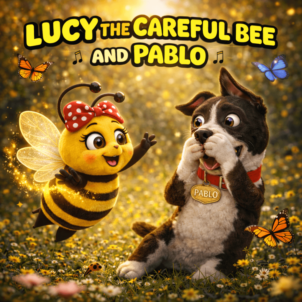 Kids Music Lucy the Careful Bee and Pablo