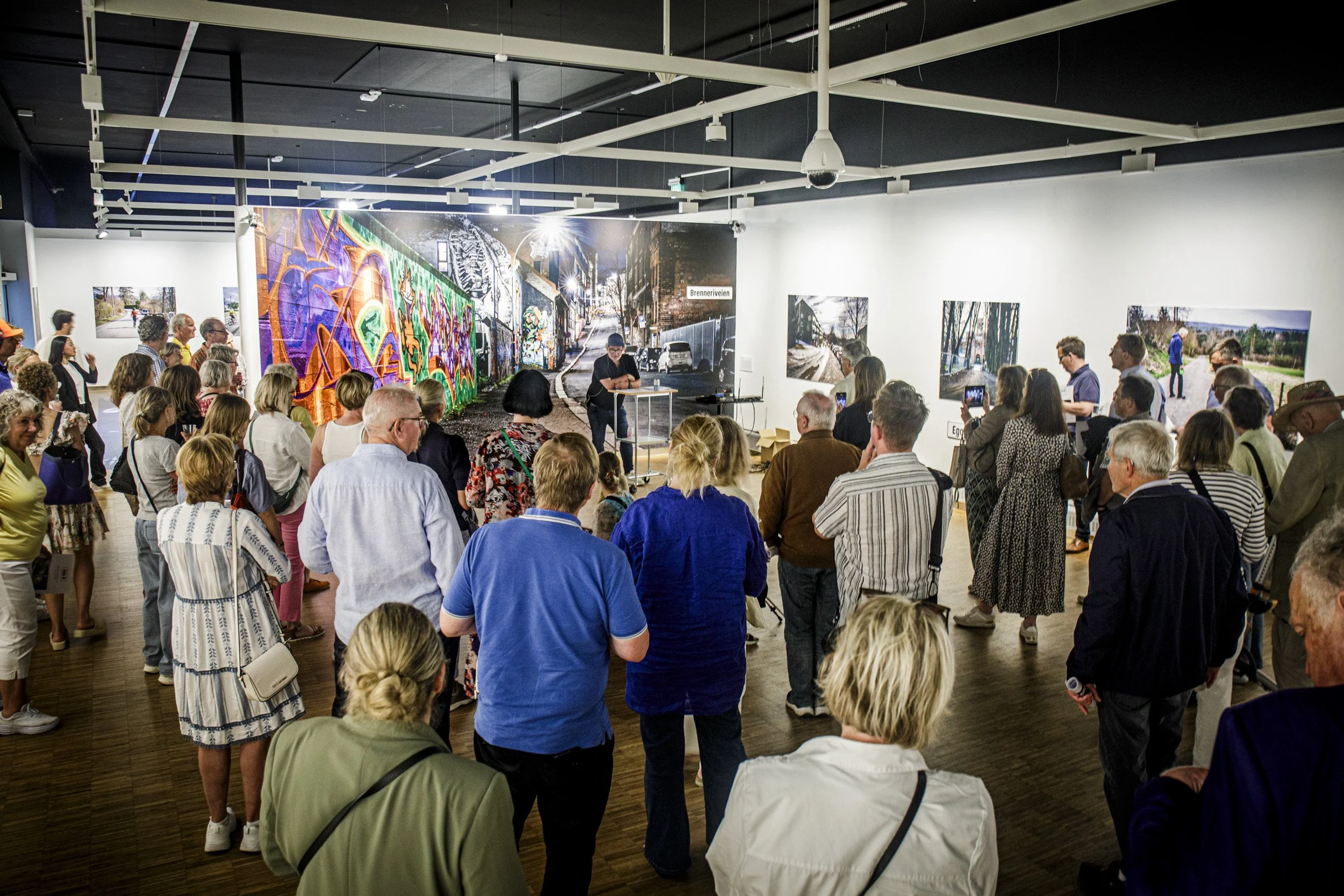 Gata di utstilling, Gamle Munch-museet Oslo.