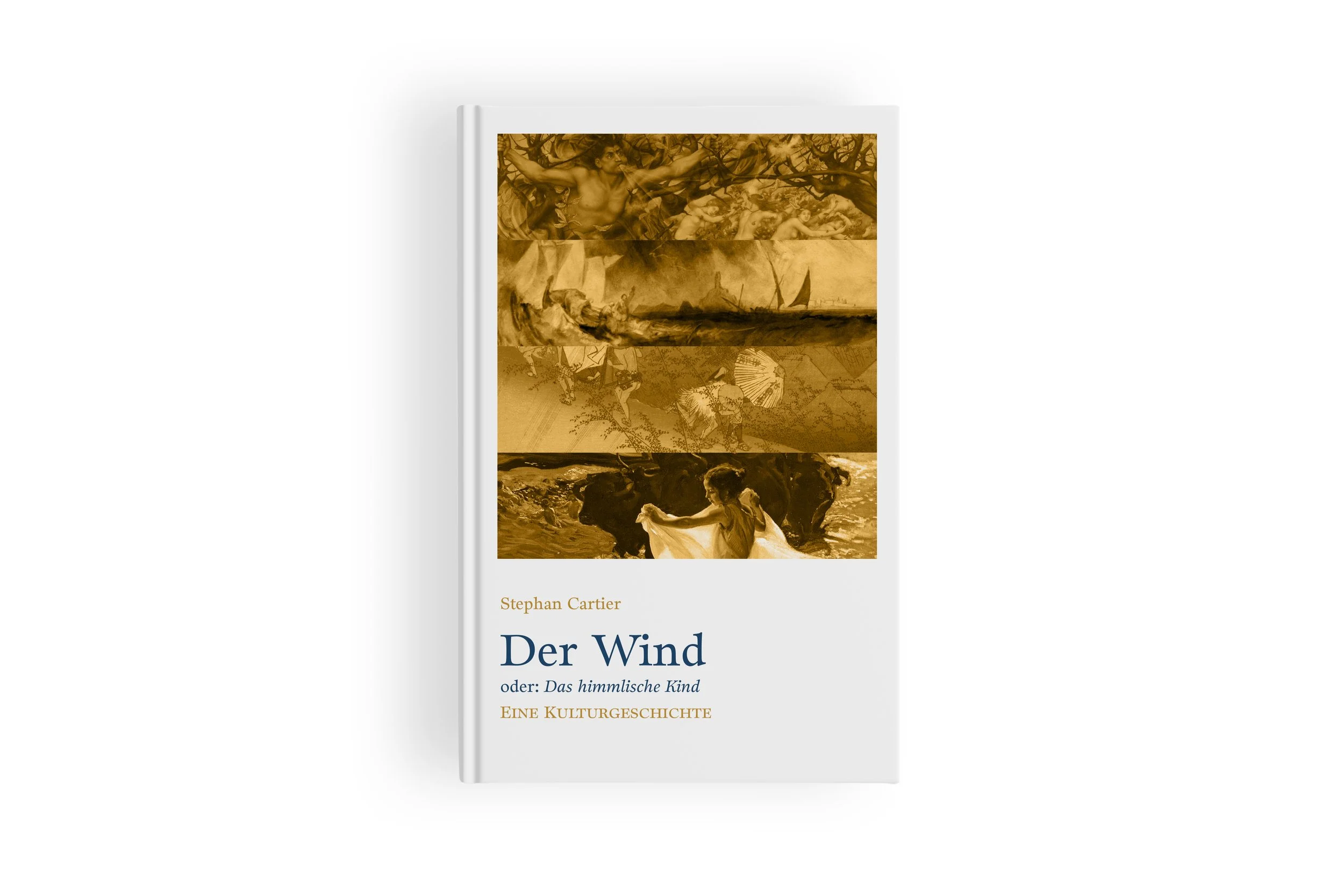 Cover des Buches Der Wind von Stephan Cartier, gestaltet von Klara Bleier