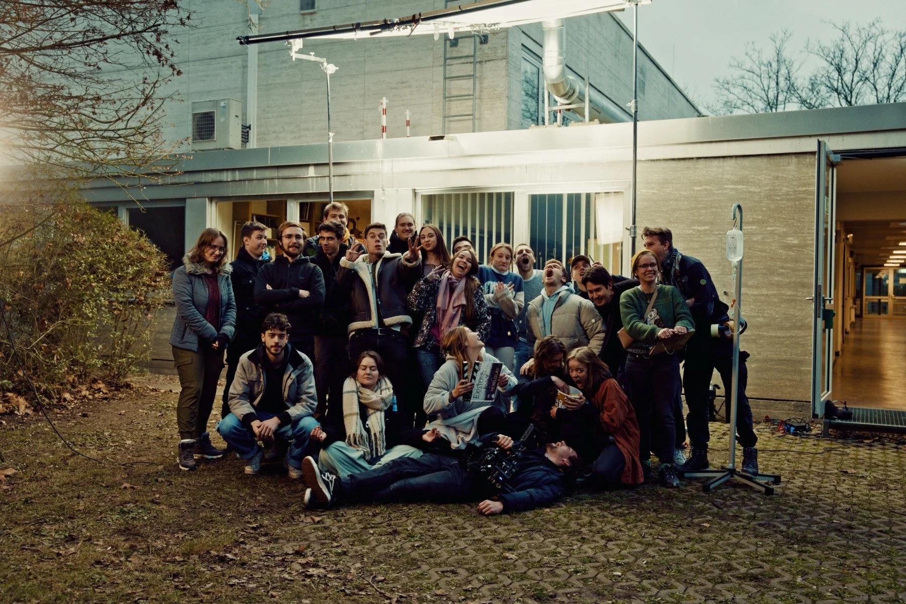 Reflection on a Filmset