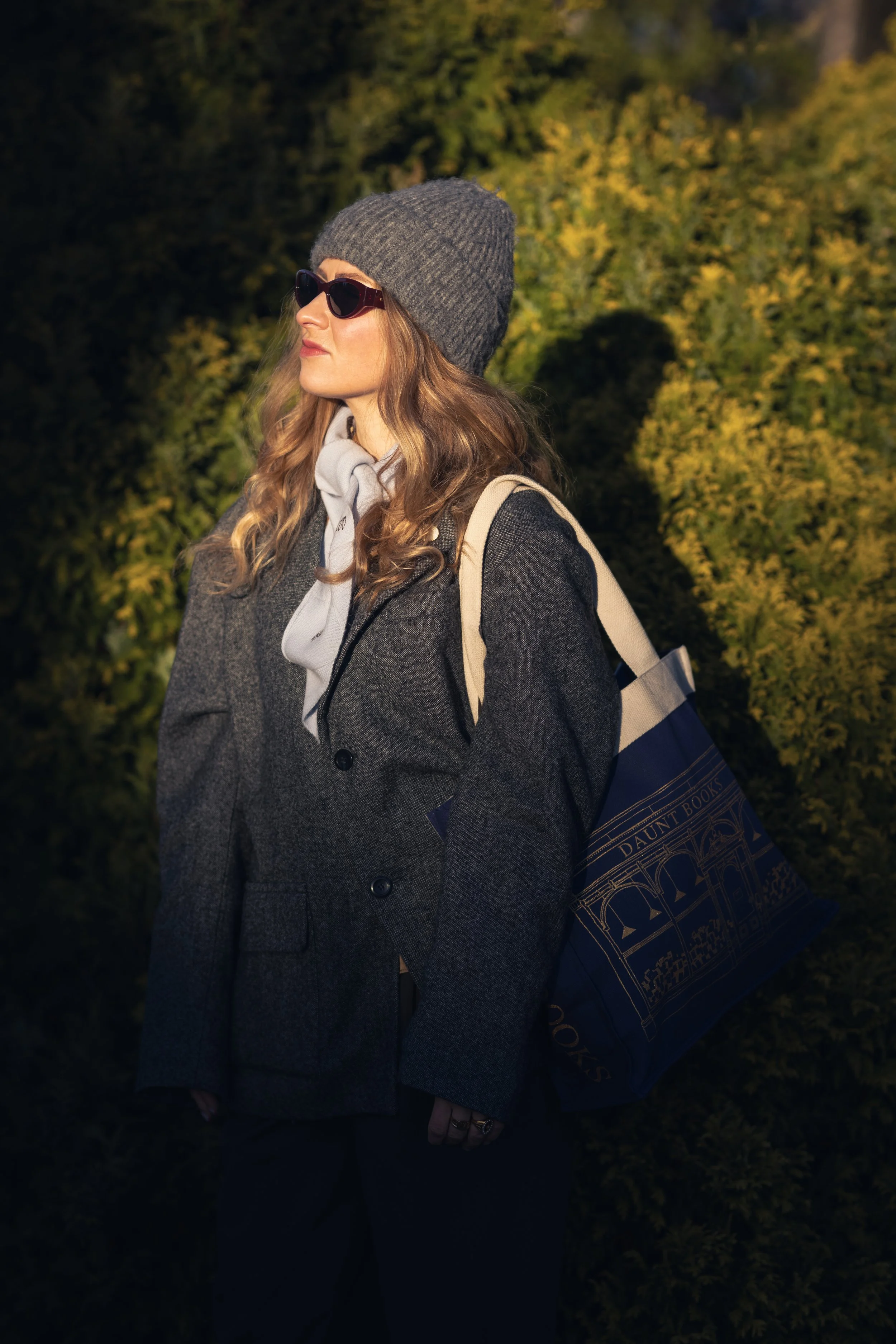 Bri L. Burt in Edinburgh's Botanical Gardens