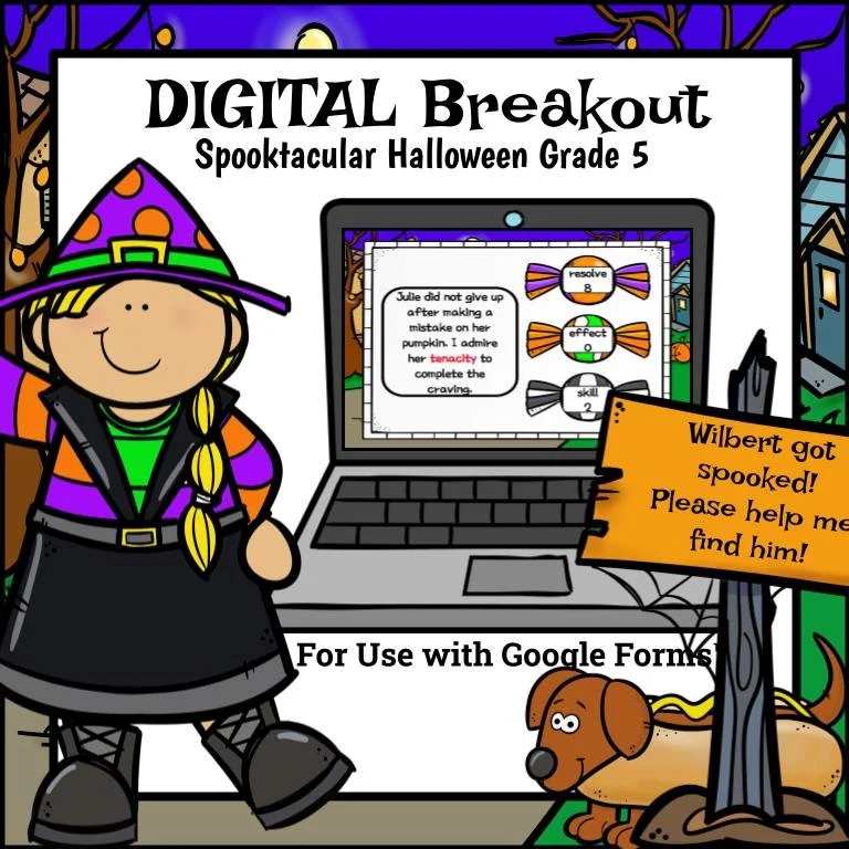 image of halloween digital breakout