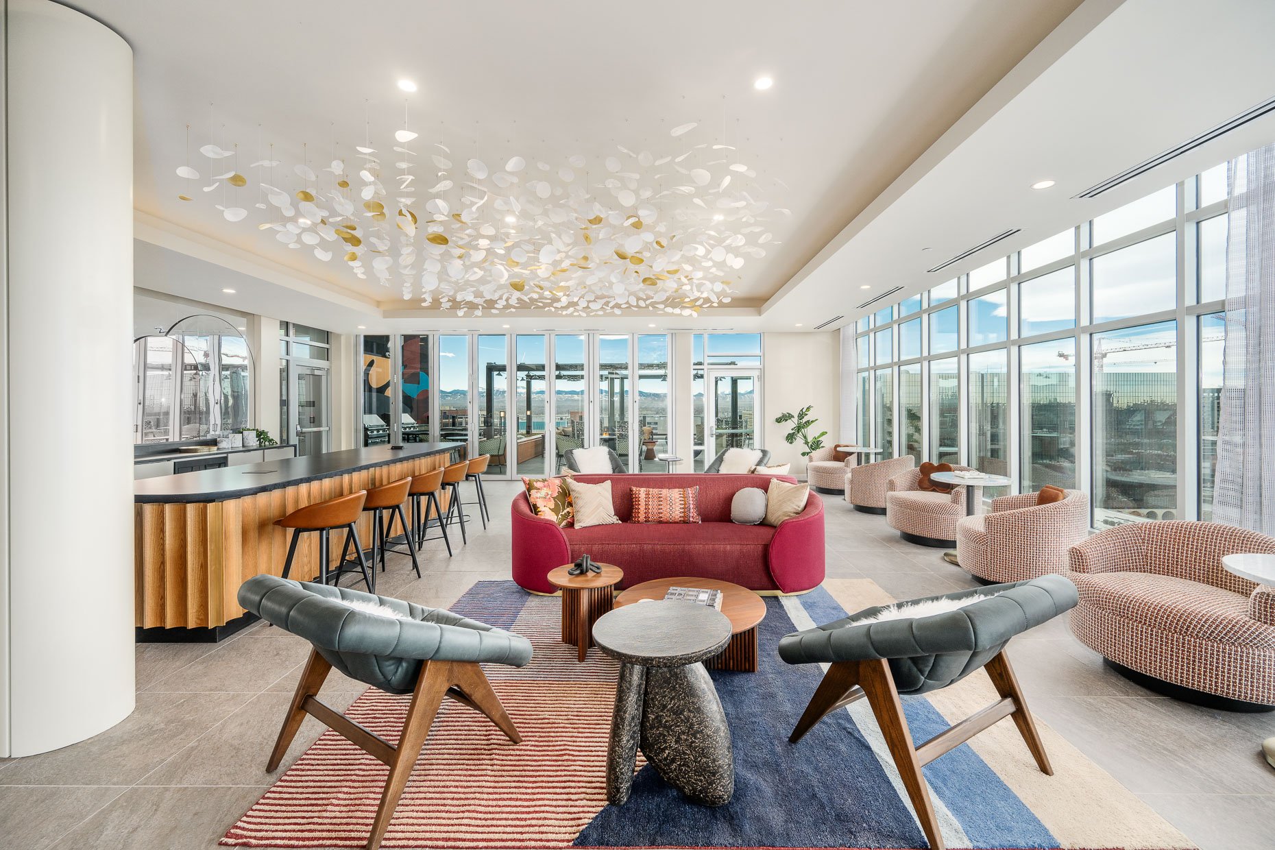 Avalon Governors Park Rooftop Deck community area