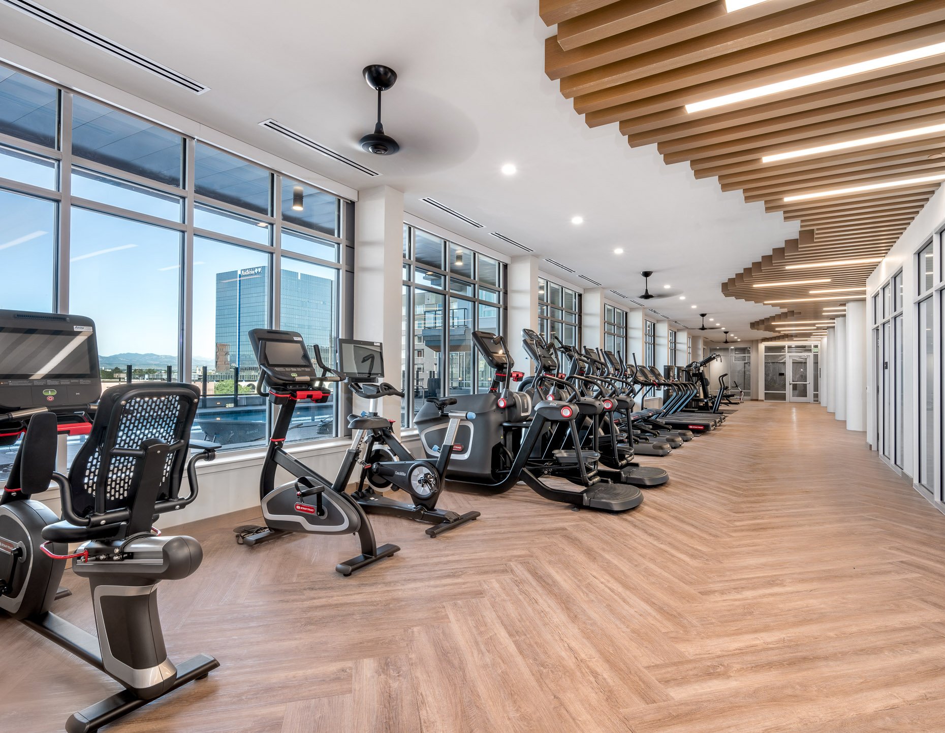 Exercise area in new build Avalon Bay Governors Park