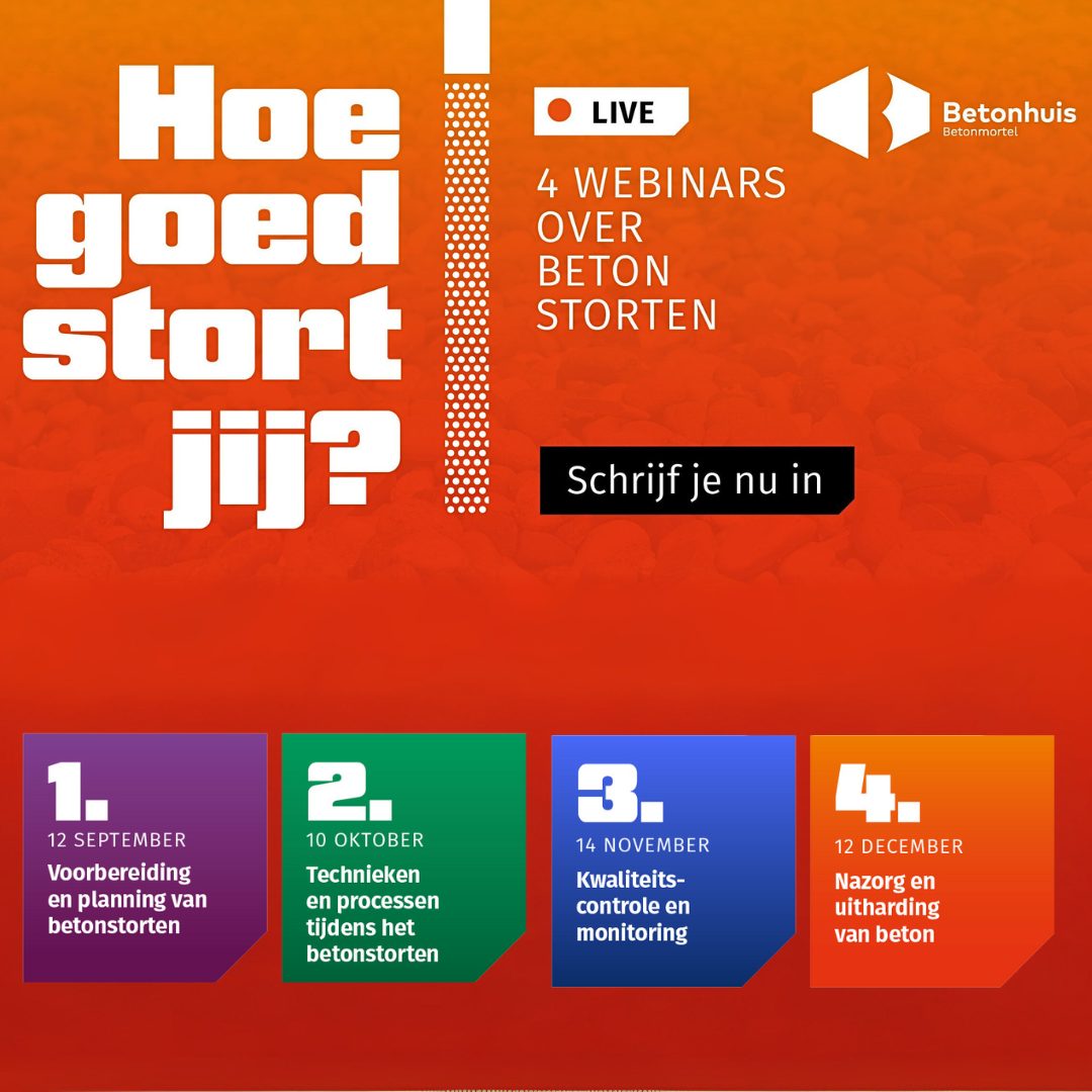 Webinars beton storten