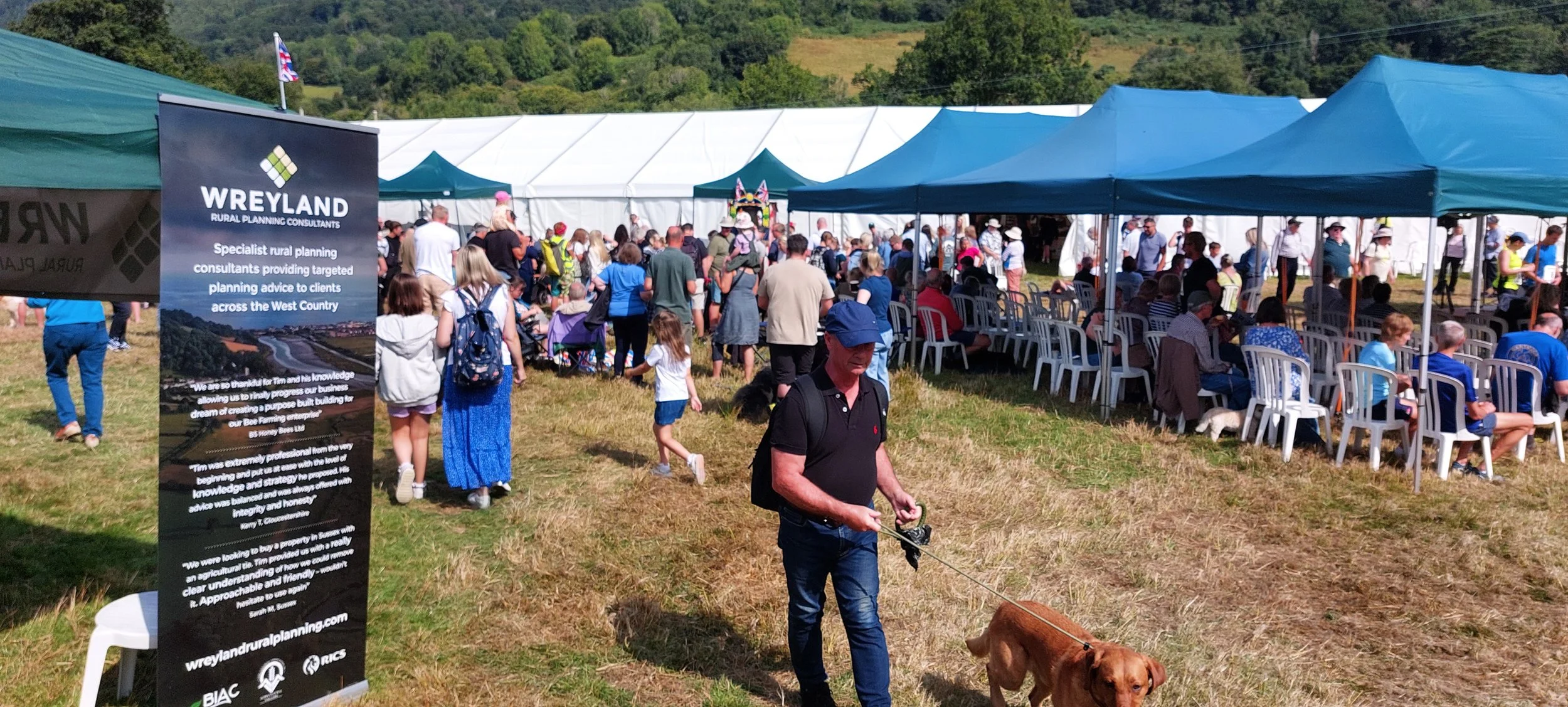 Coming up trumps at Lustleigh Village Show