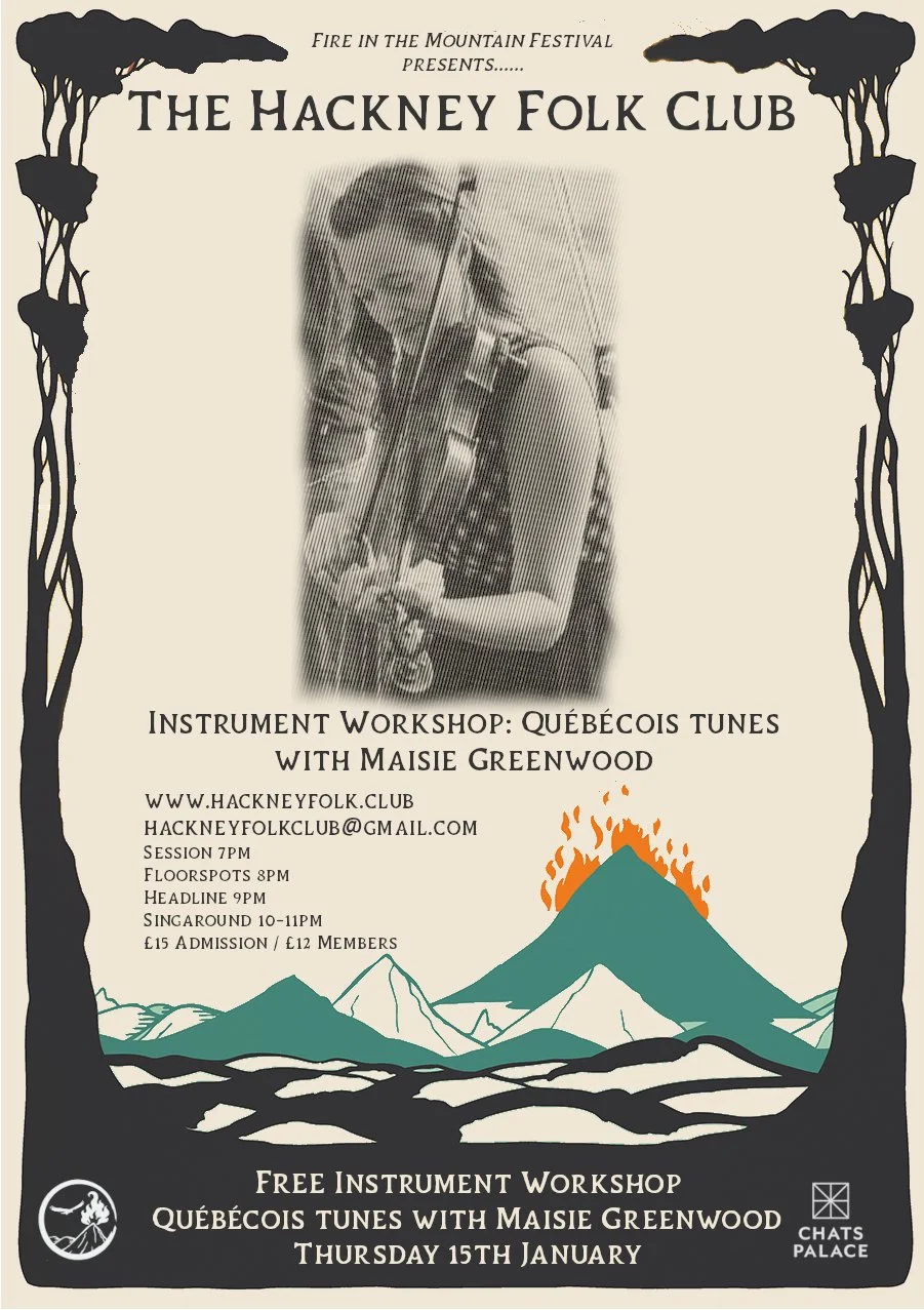 Instrument Workshop (Québécois tunes) with Maisie Greenwood