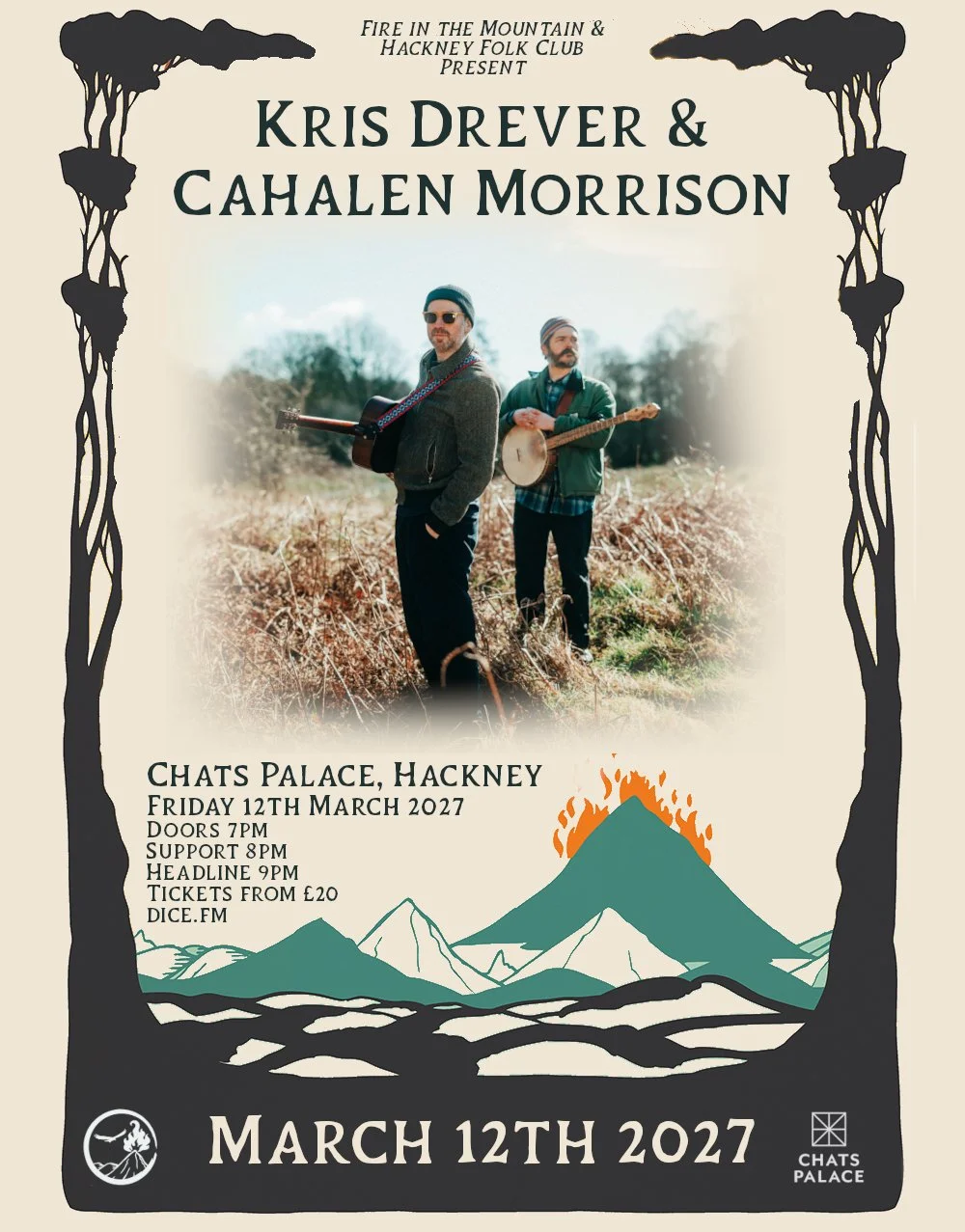 CONCERT: Kris Drever and Cahalen Morrison