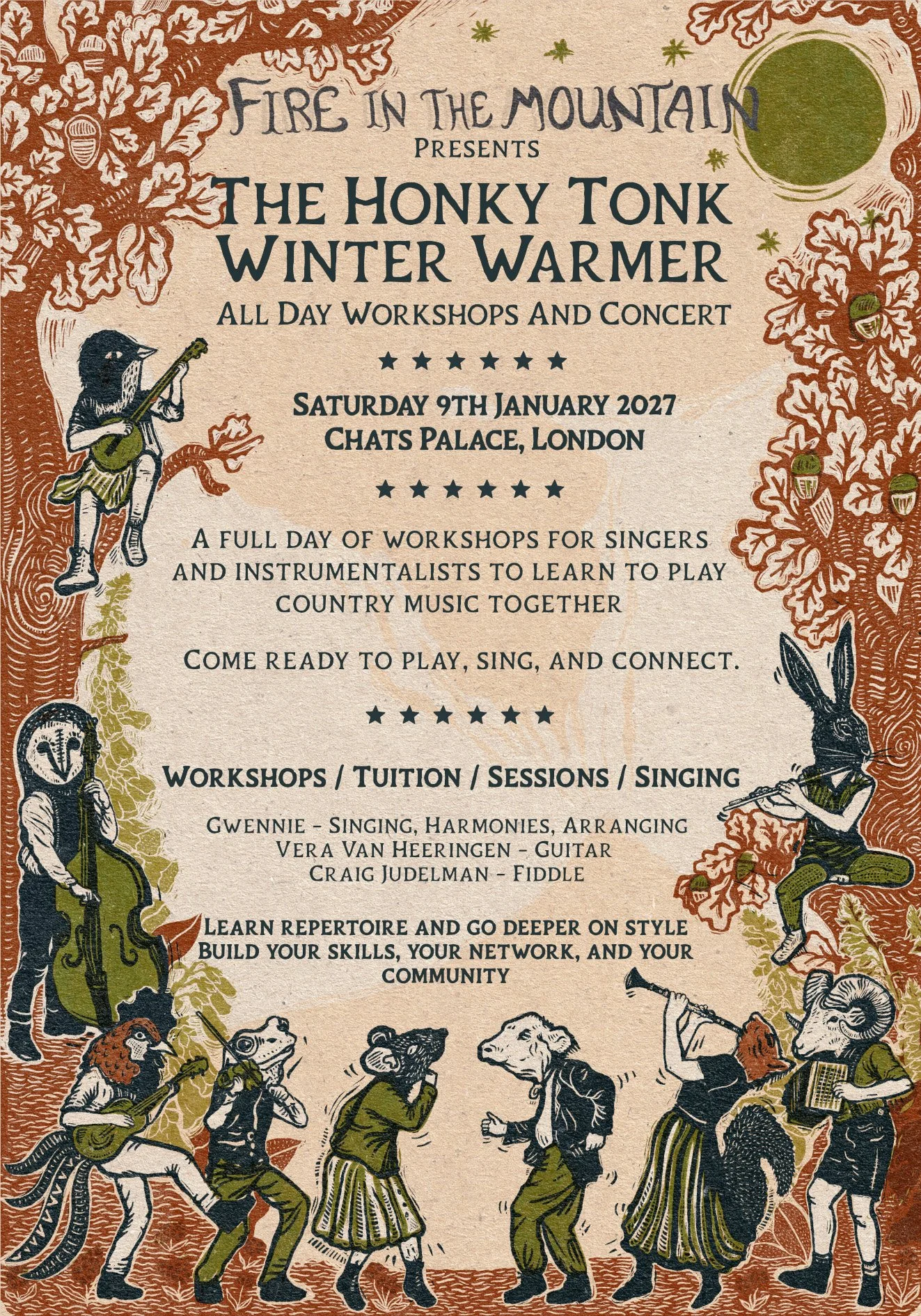The Honky Tonk Winter Warmer - All Day Event
