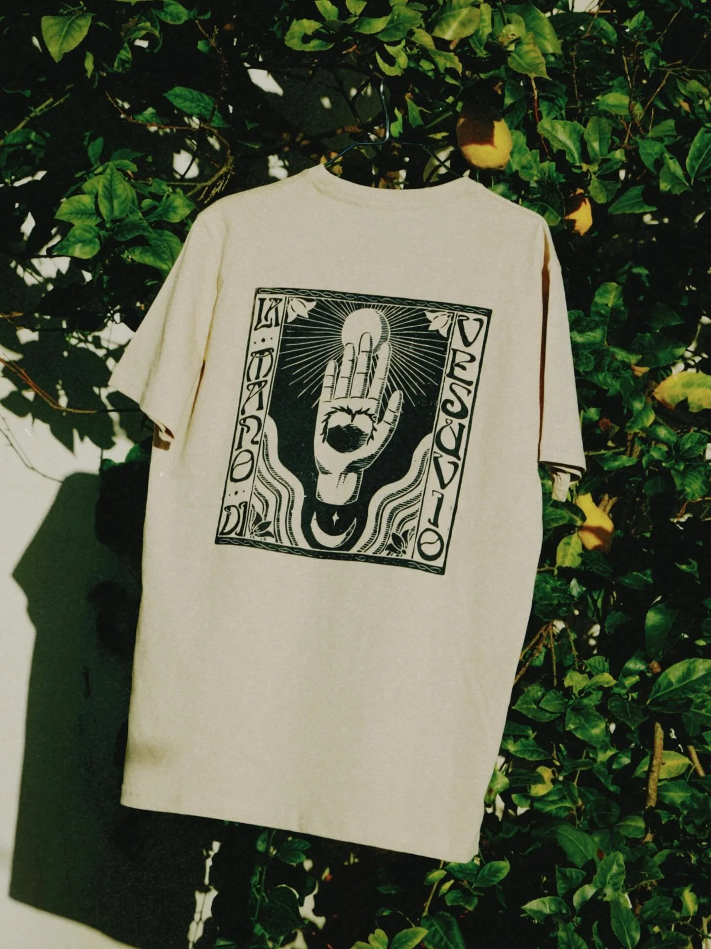 So excited that the design that started this whole journey is now available as a tee! 🌋

La Mano di Vesuvio - The Hand of the Vesuvius 🪬
My tribute to Naples and its volcano, a powerful and ancient presence overlooking the city. A force rooted in t