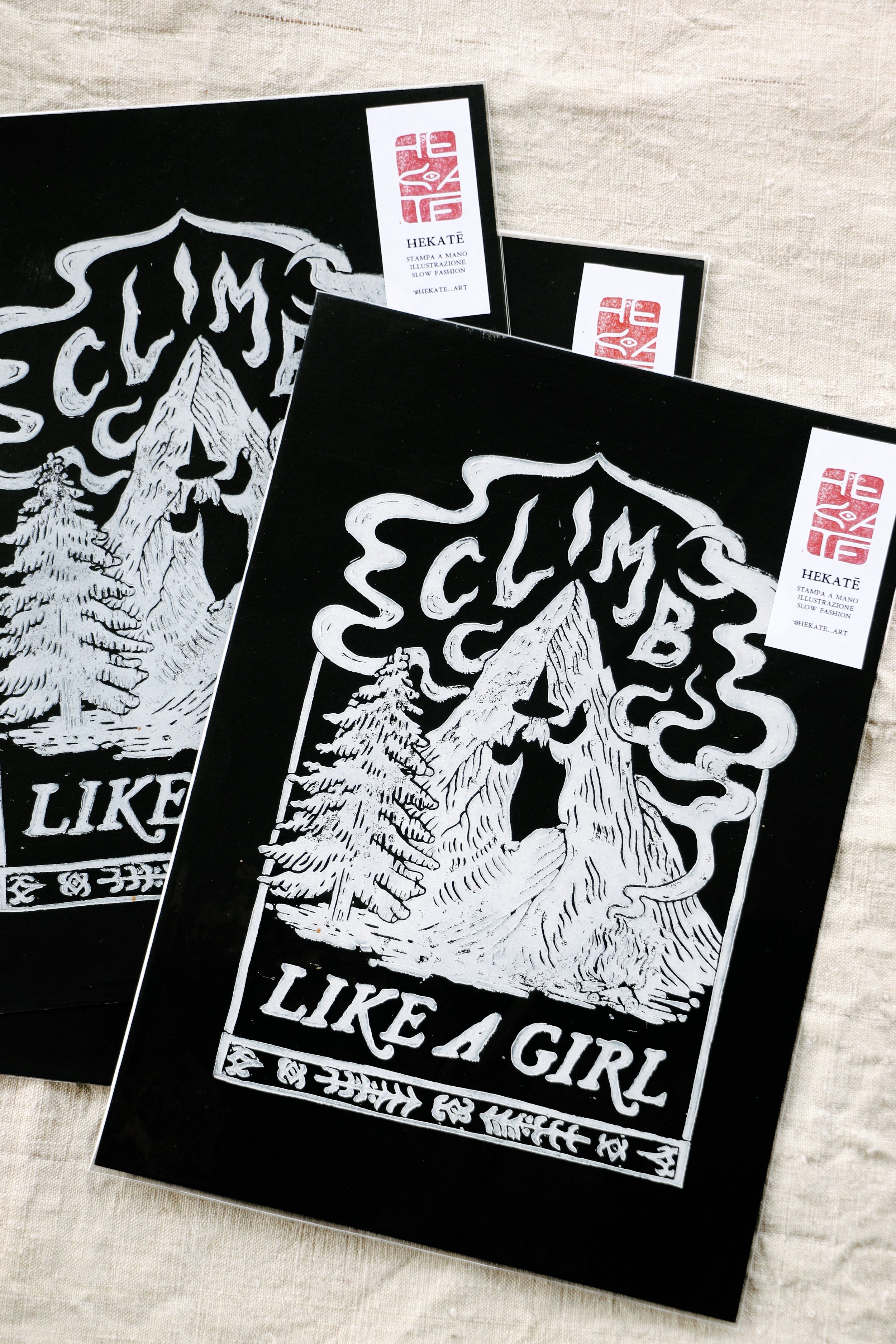 Climb Like a Girl · Misprint