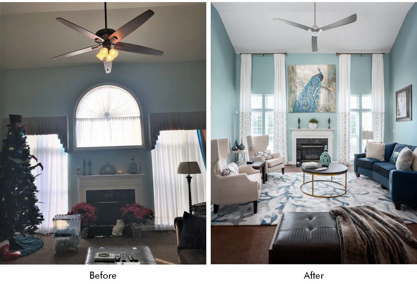 What a difference hiring an interior designer can make to your home.