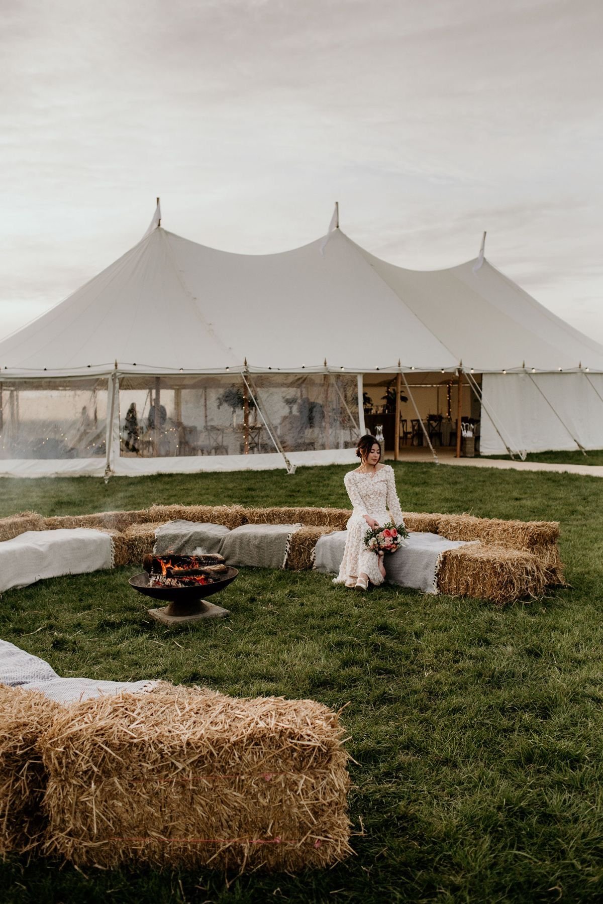 Two Pole Sailcloth Marquee | Kent & South East