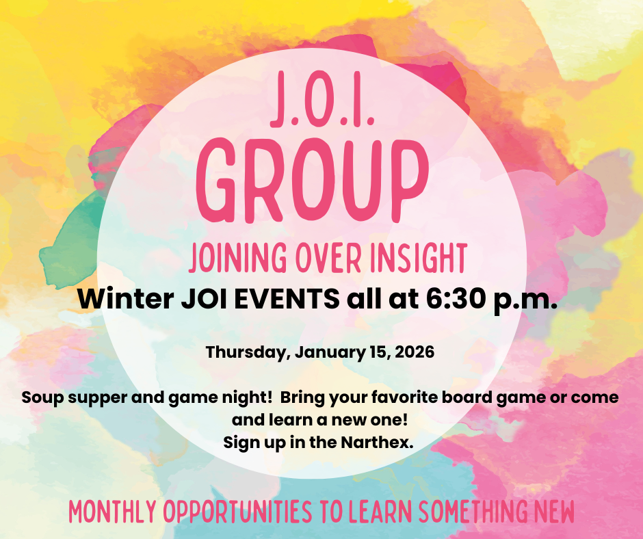 JOI January Event