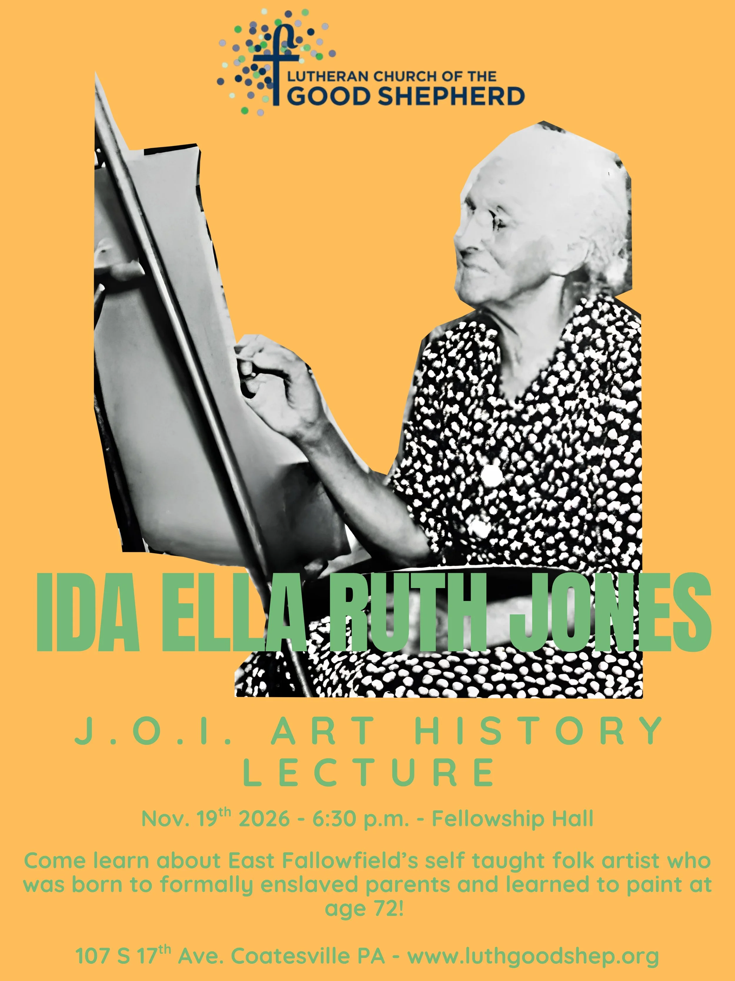JOI Art Lecture - Ida Ella Ruth Jones
