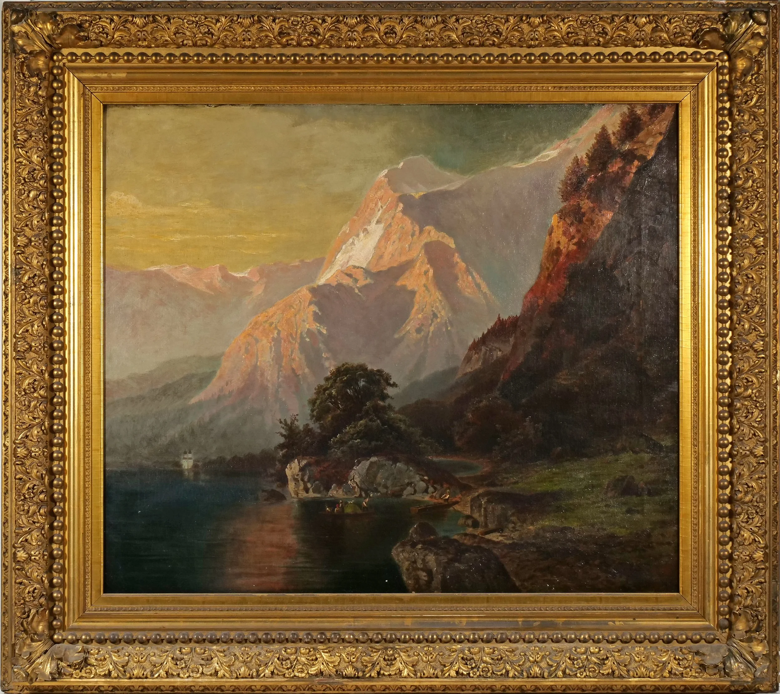 SWISS SCHOOL MOUNTAINSCAPE | $3,000 - 5,000