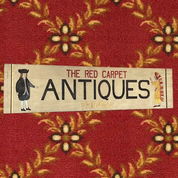 Items from the collection of the late owner of the Red Carpet Antiques