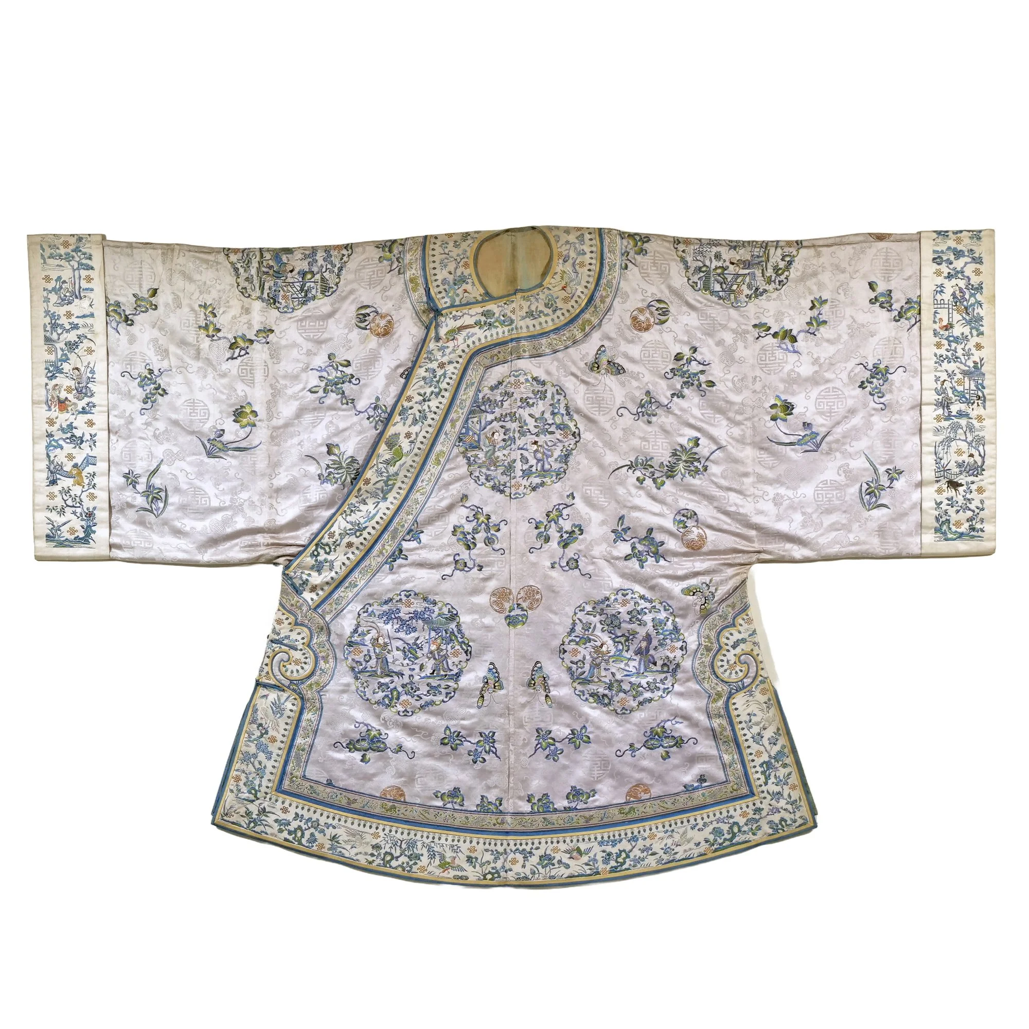 ANTIQUE CHINESE SILK ROBE - Sold $4,800